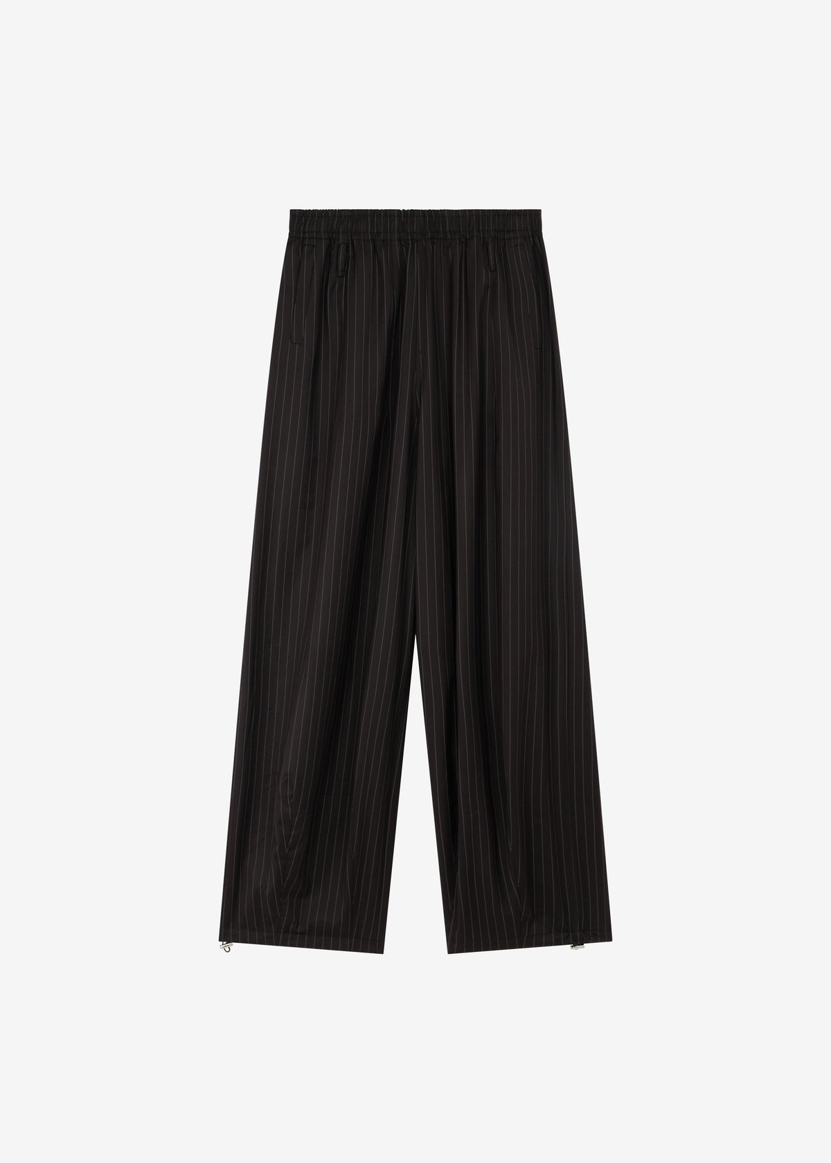 Oakdale Track Pants - Black/White Pinstripe - 7