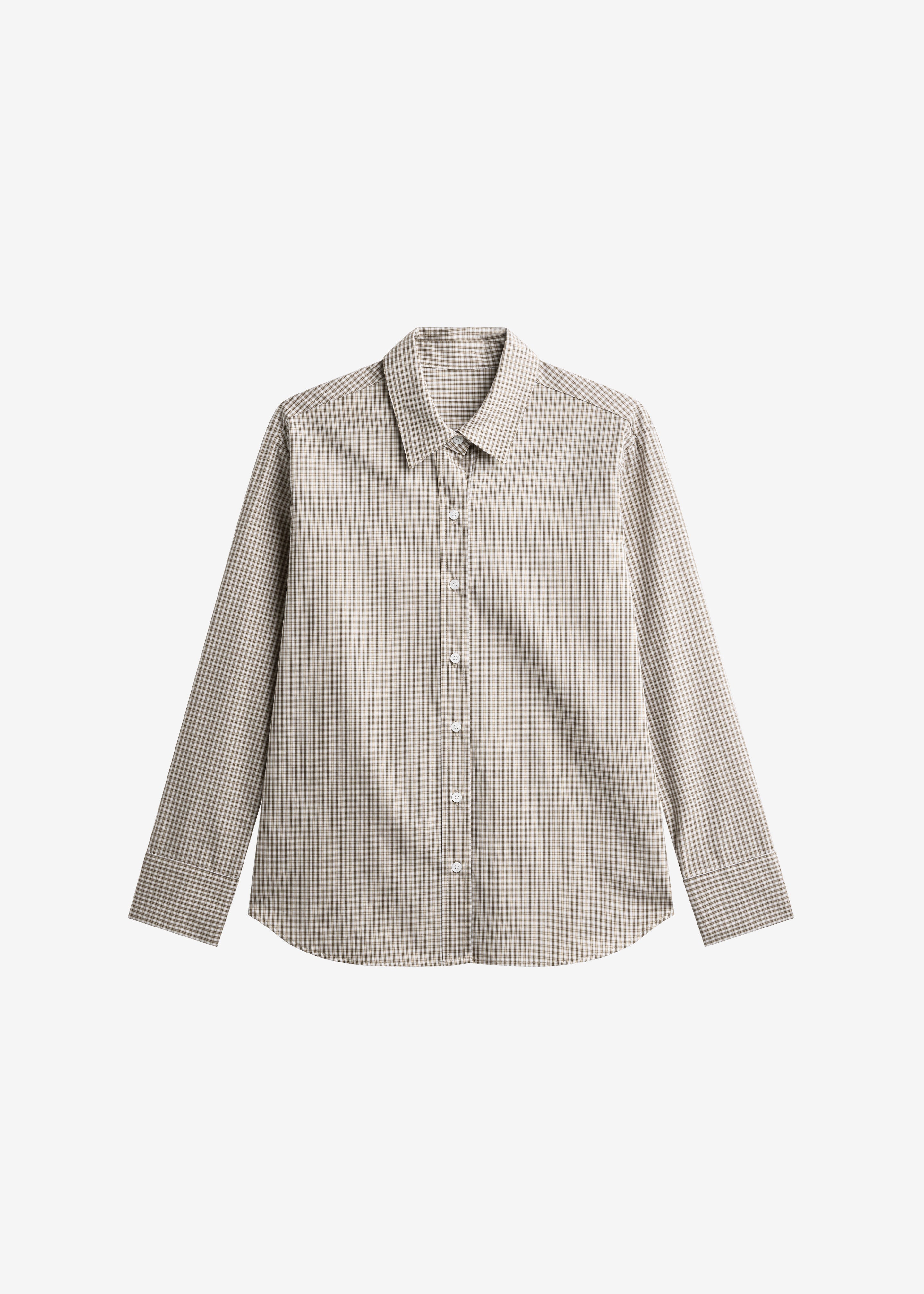 Odemira Shirt - Beige Plaid - 11