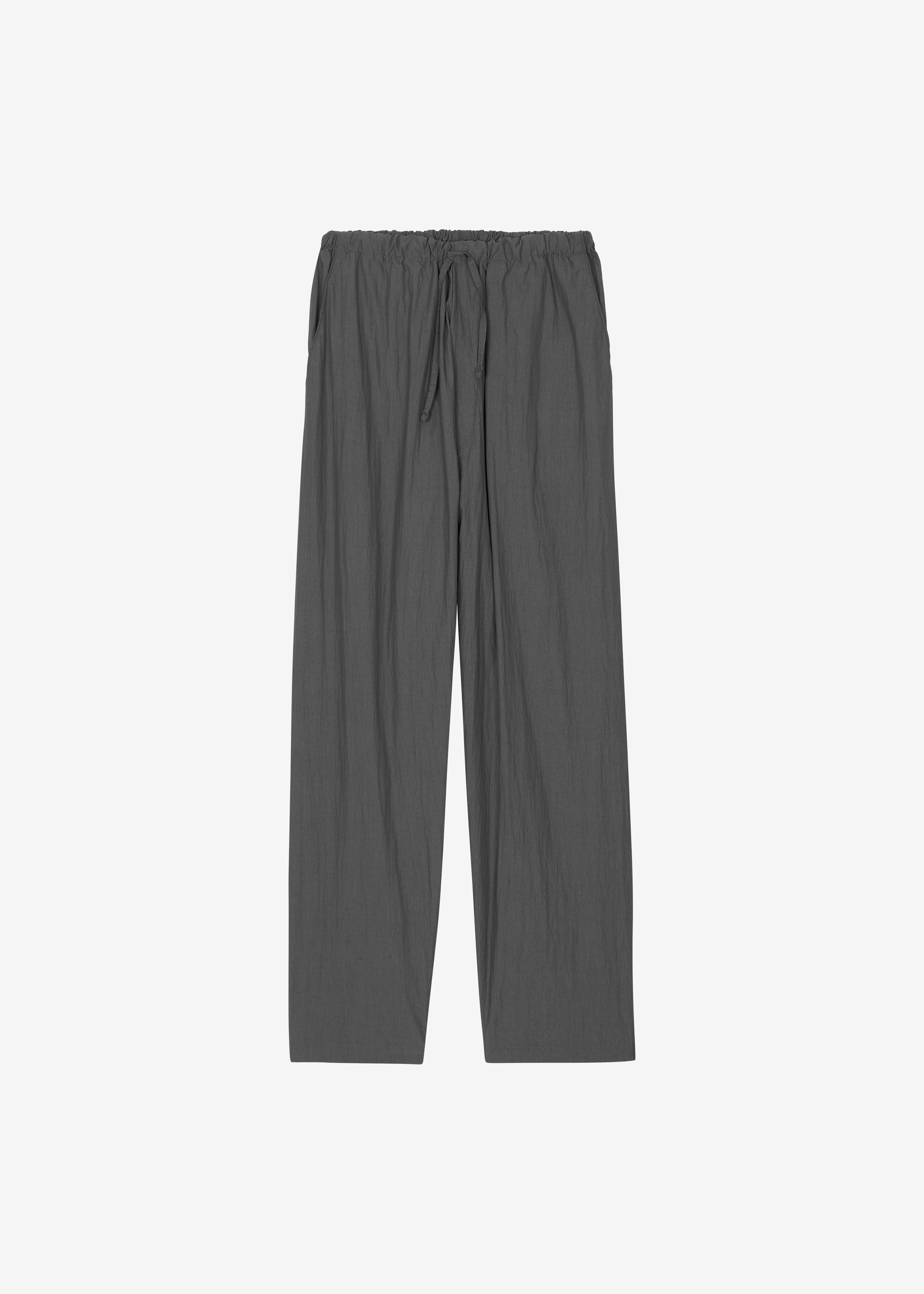 Ohio Crinkled Poplin Pants - Slate Grey - 11