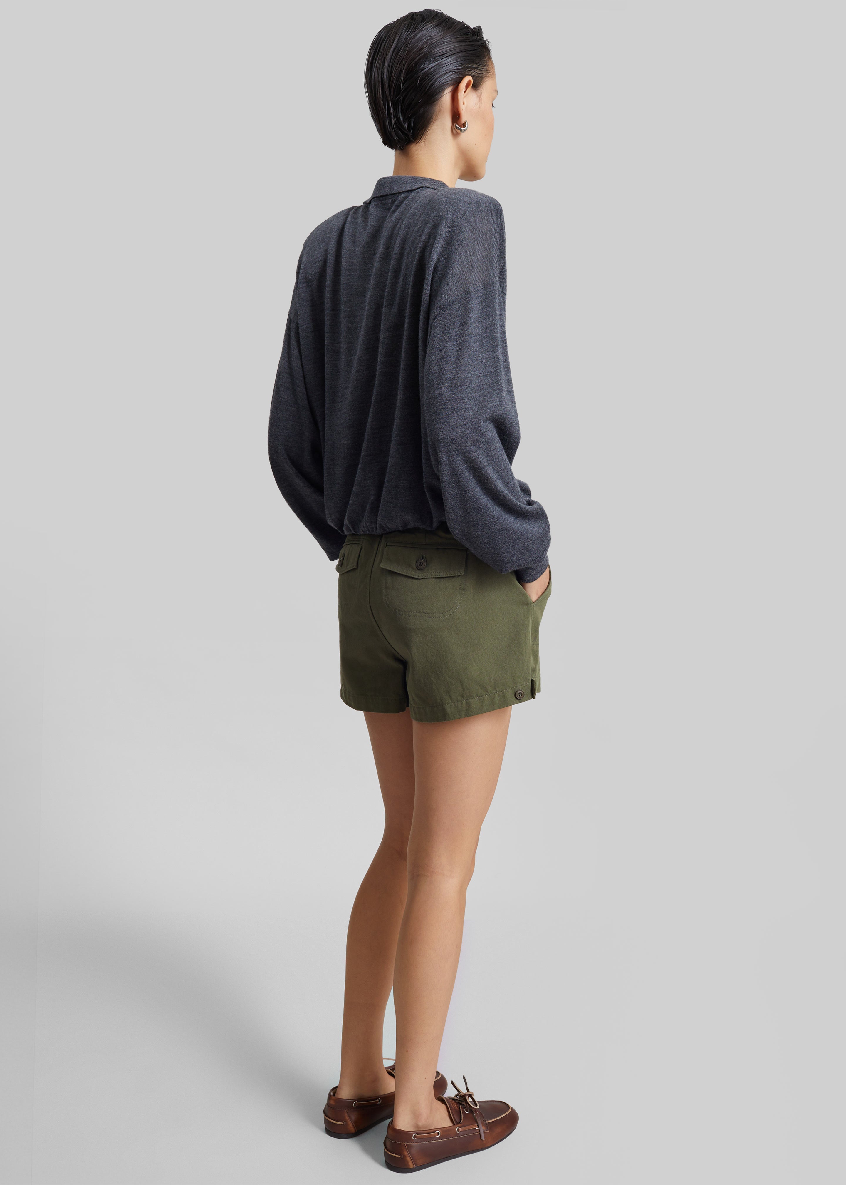 Olane Shorts - Dark Olive