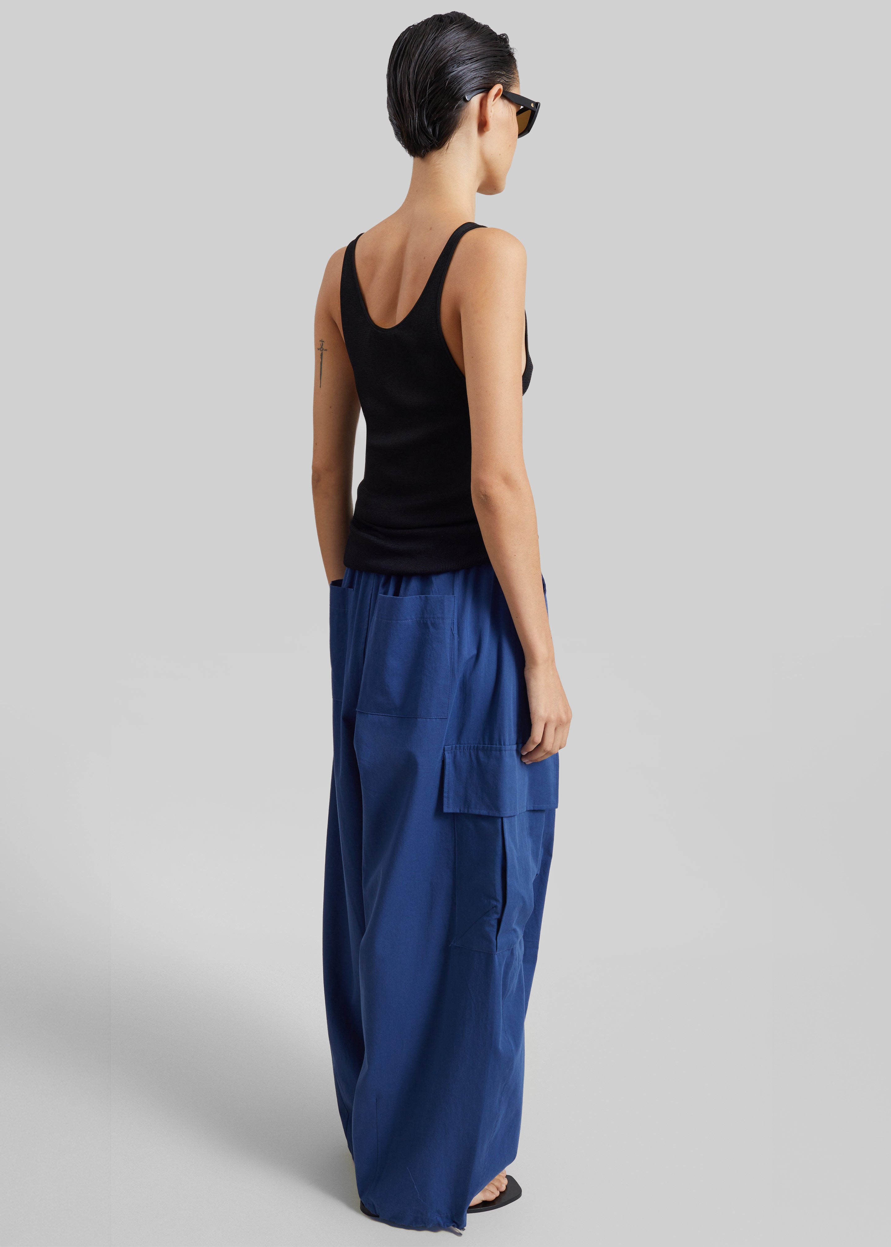 Olby Drawstring Cargo Pants - Cobalt - 7