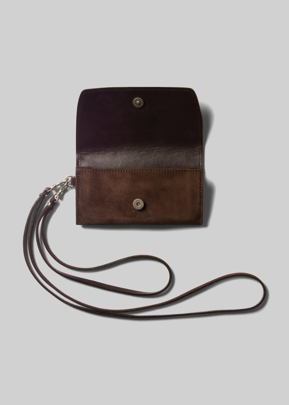 Olea Suede Eyewear Case - Brown - 1