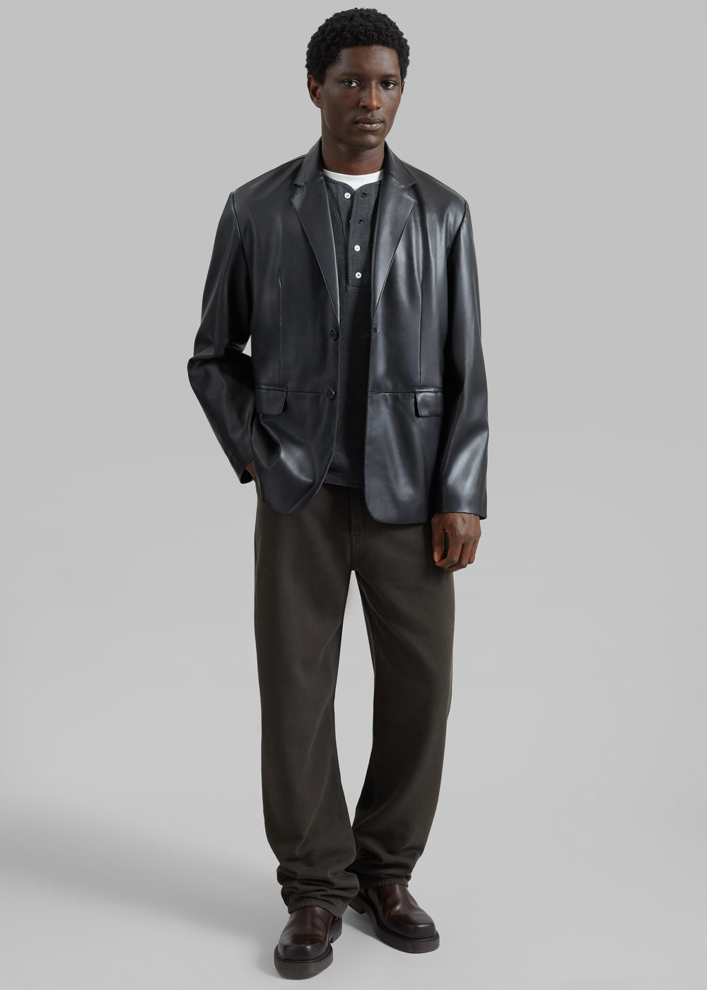 Olympia Blazer - Black - 1