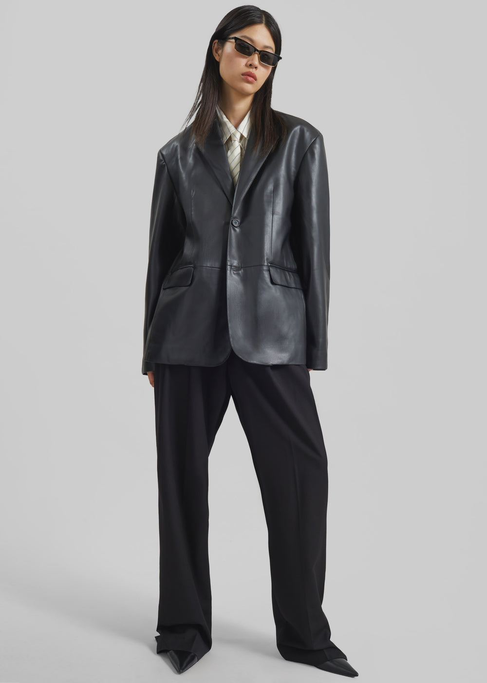 Olympia Blazer - Black - 1