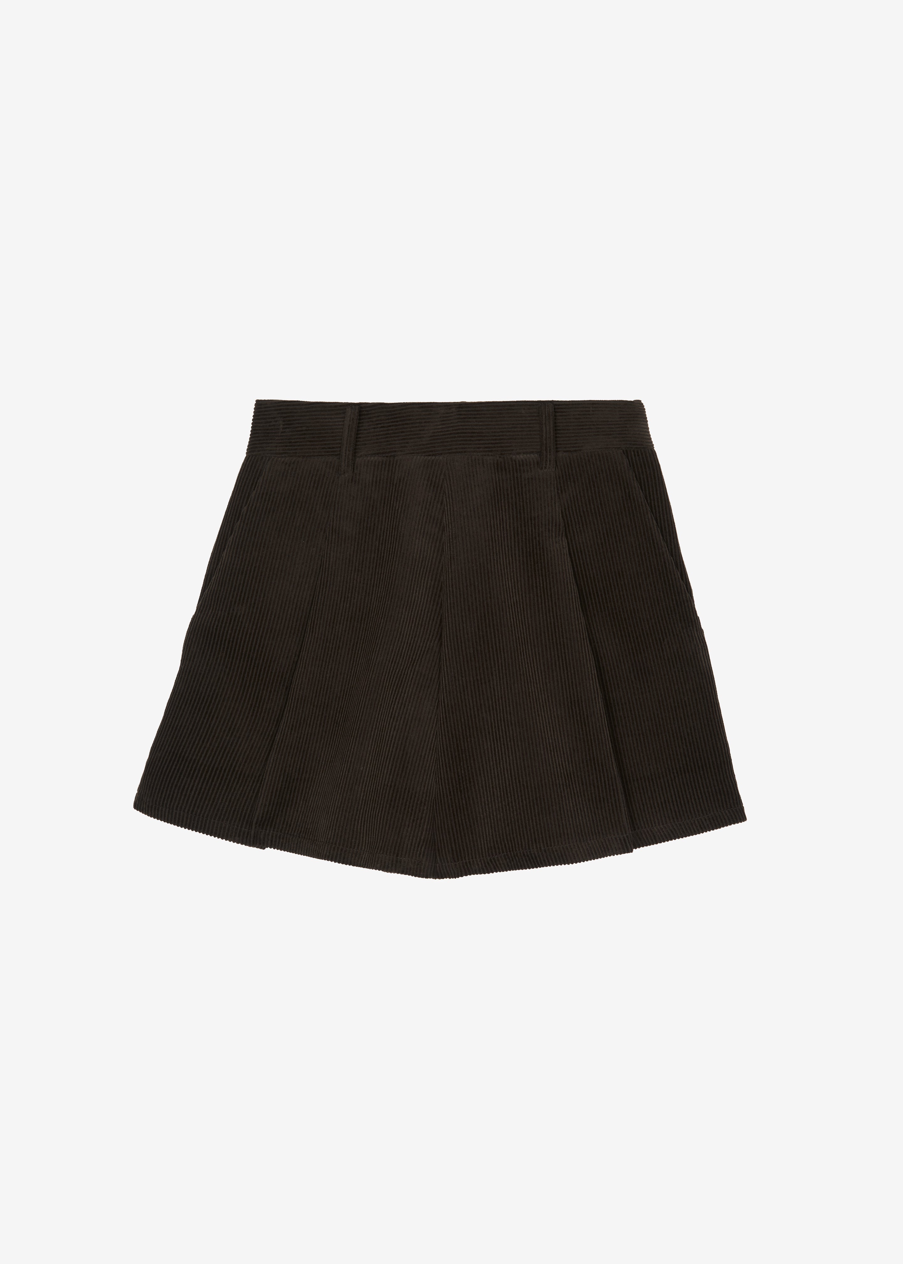 Oreni Corduroy Skort - Khaki - 7