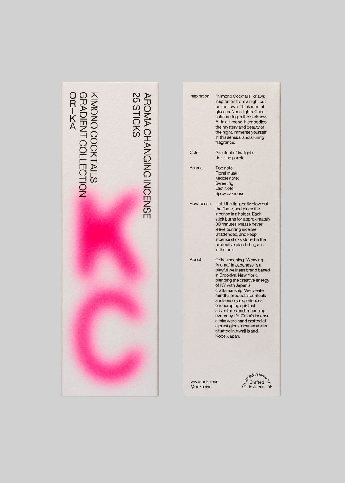 Orika Incense - Kimono Cocktails - 2