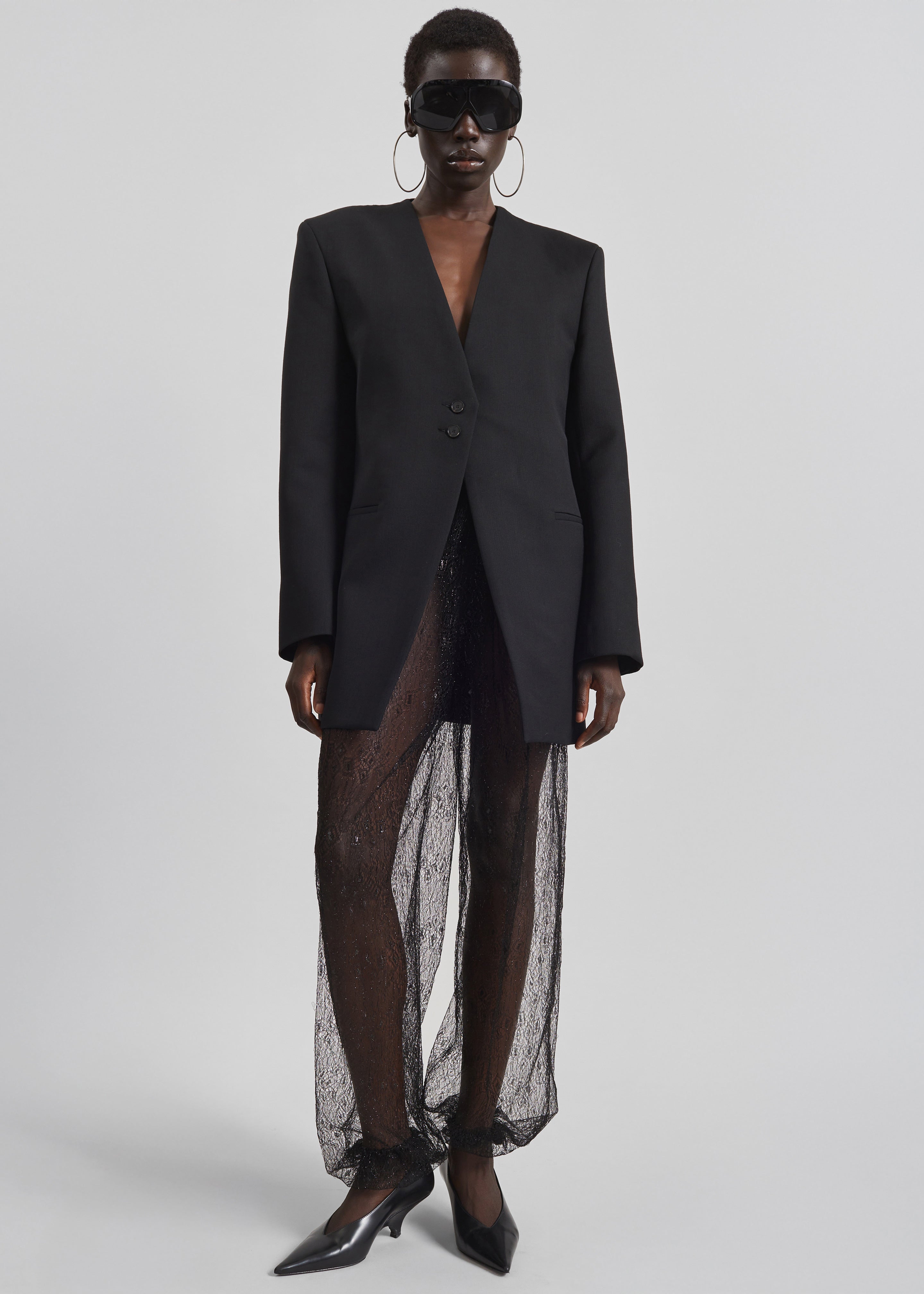 Orissa Lace Balloon Pants - Black - 4