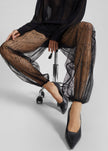 Orissa Lace Balloon Pants - Black