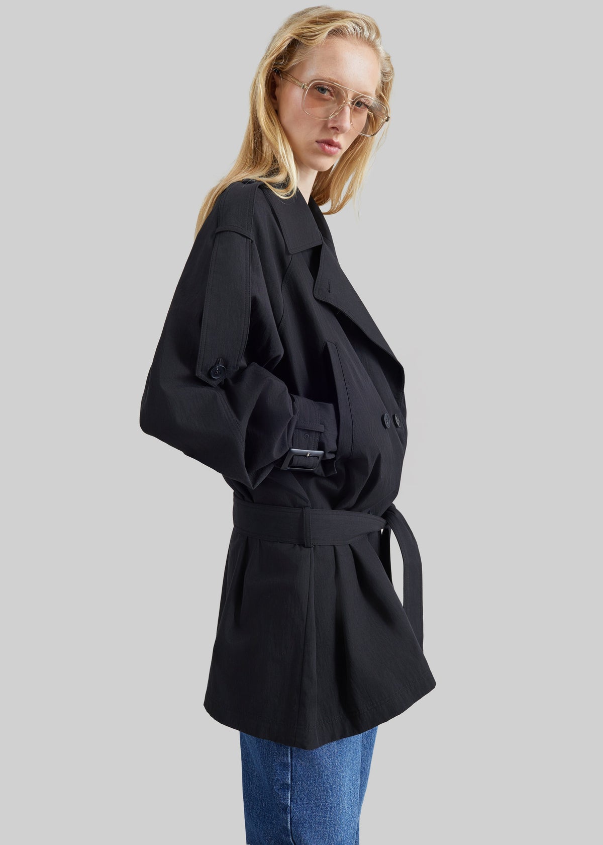 Orival Short Trench - Black