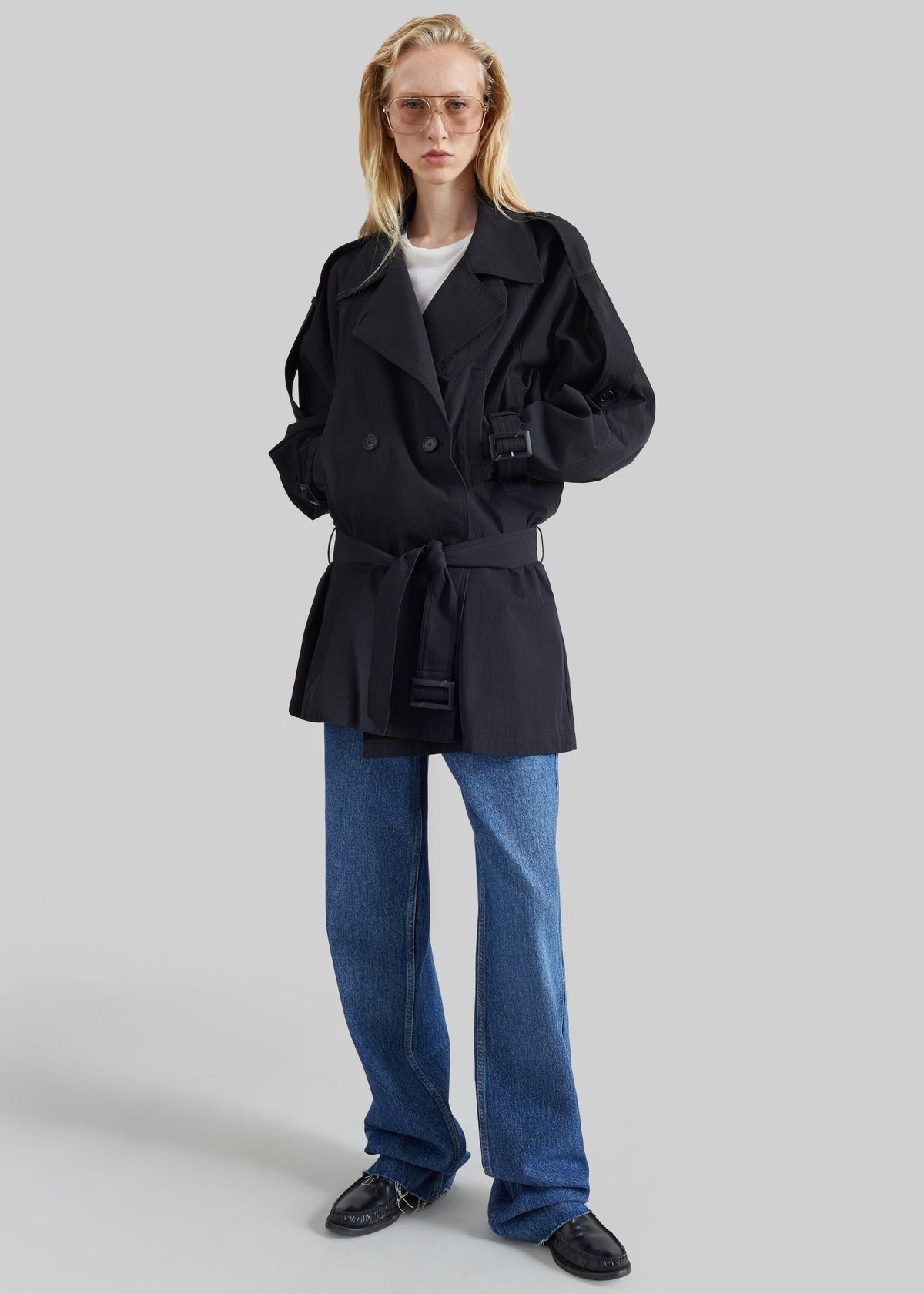 Orival Short Trench - Black