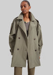 Orival Short Trench - Dark Olive