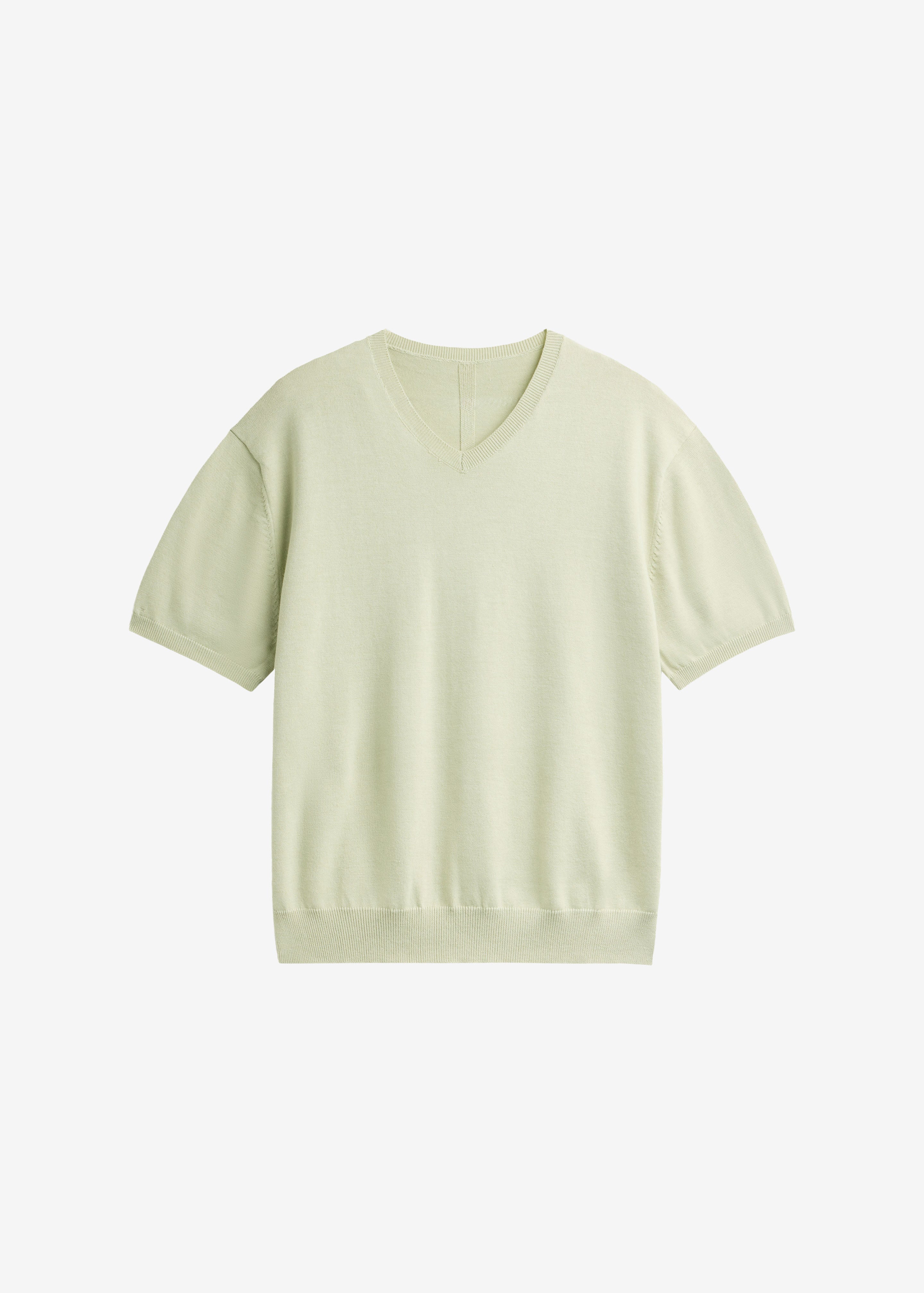 Ornan V-Neck Knit Pullover - Sage