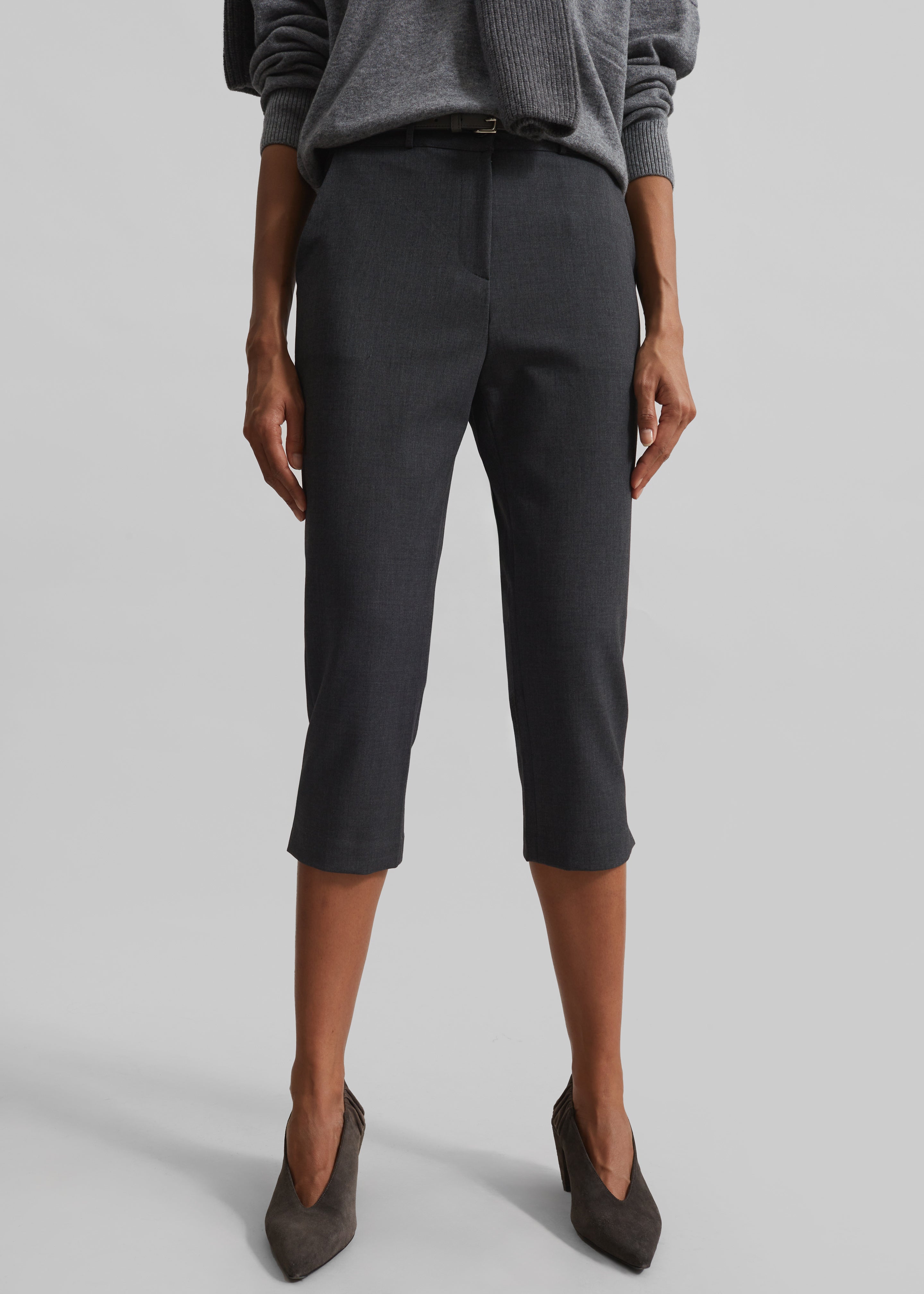 Orsha Capri Pants - Grey - 2