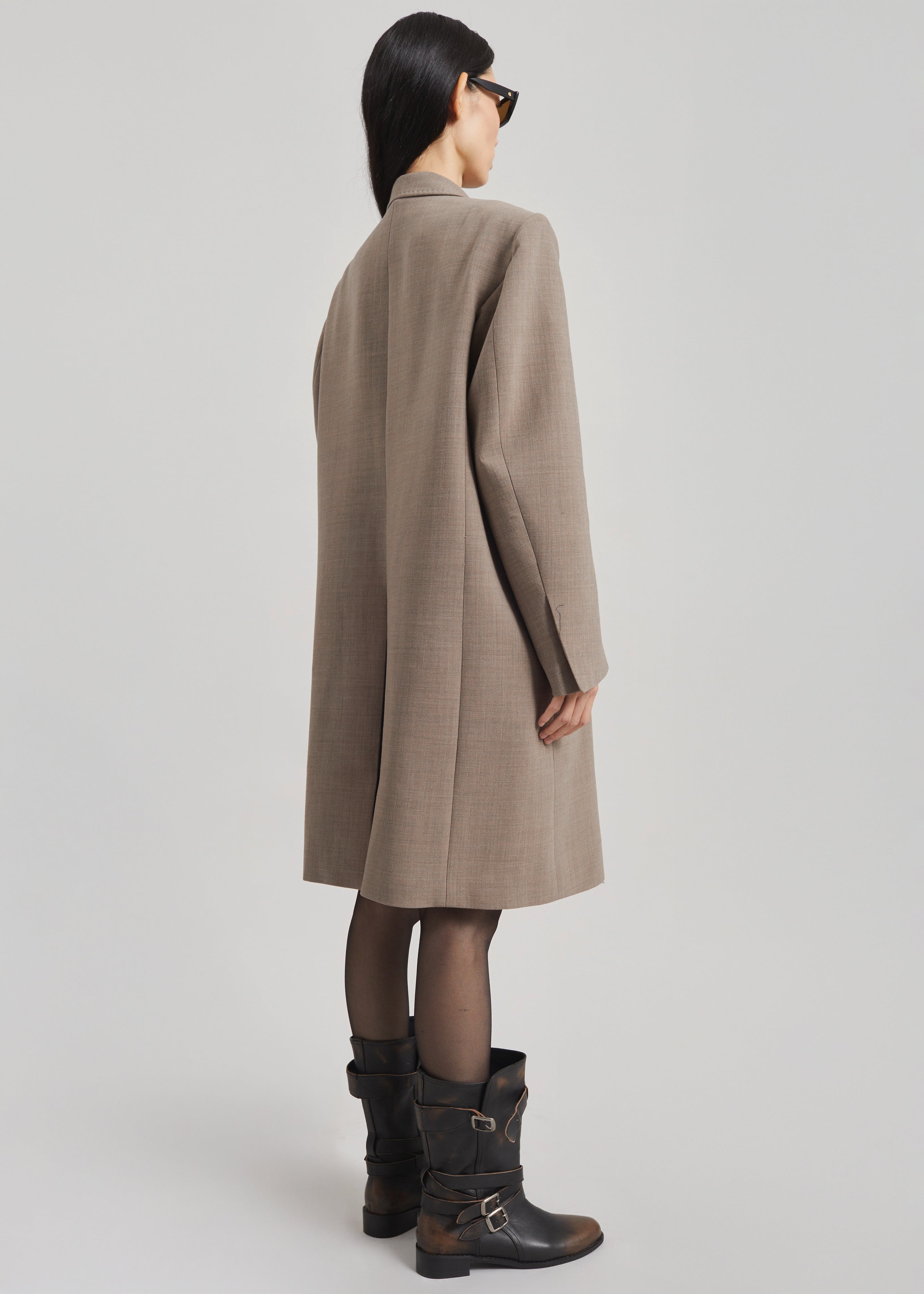 Orsta Wool Coat - Beige - 6