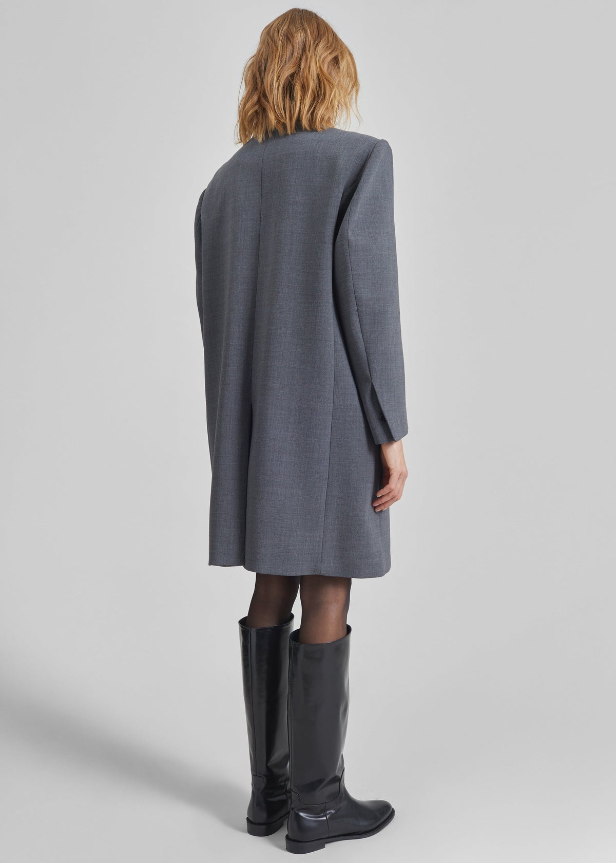 Orsta Wool Coat - Grey - 7
