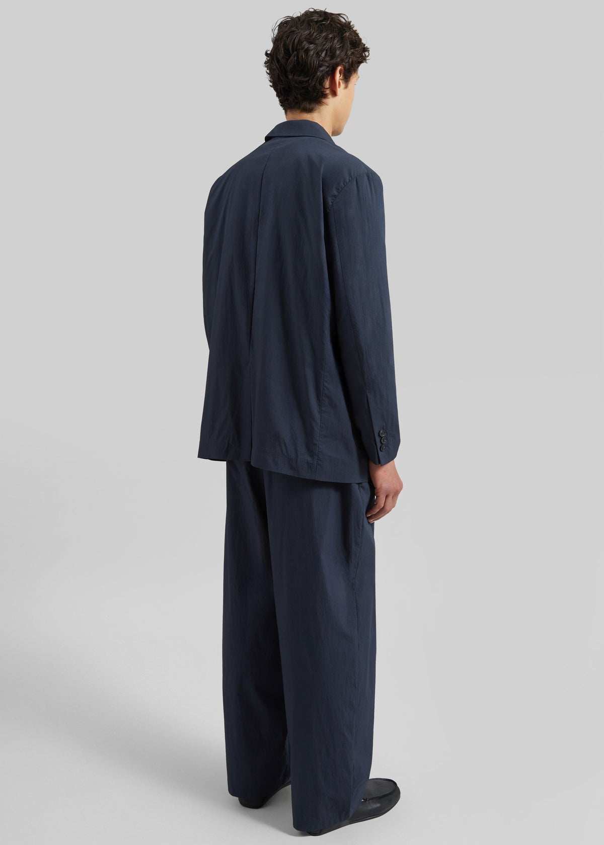 Osaka Single Breasted Blazer - Navy - 7