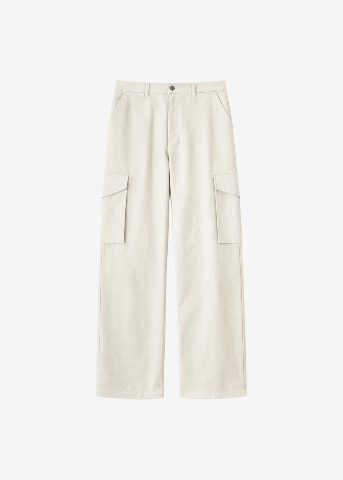 Oslo Cotton Cargo Pants - Beige - 10