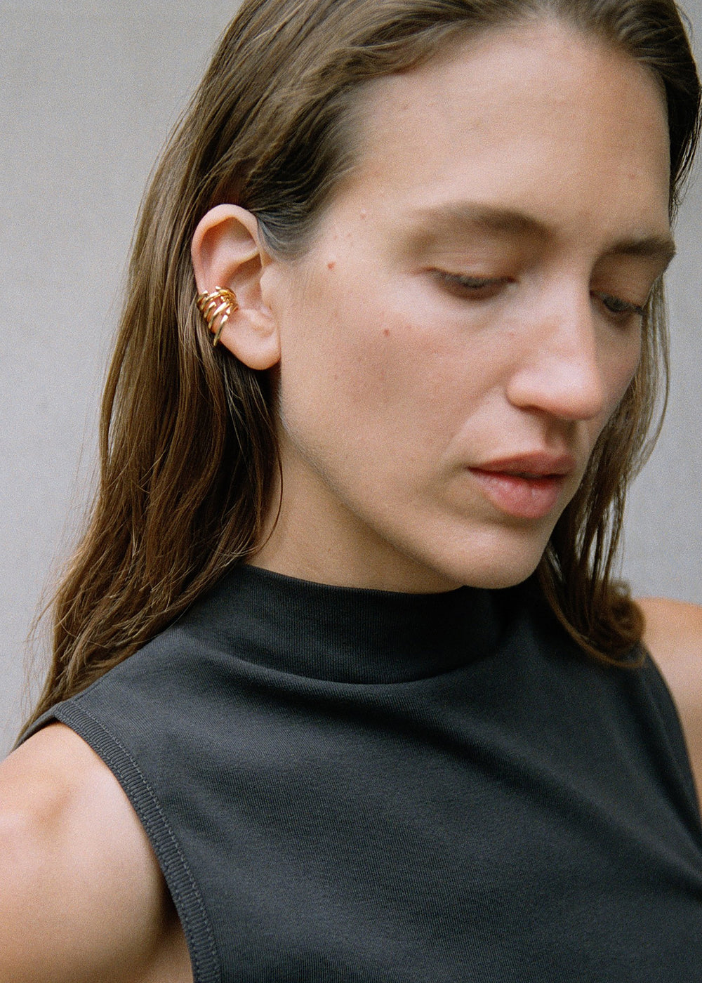 Otiumberg Chaos Ear Cuff - Gold