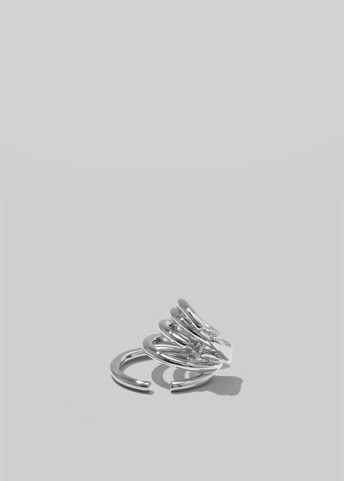 Otiumberg Chaos Ear Cuff - Silver - 2