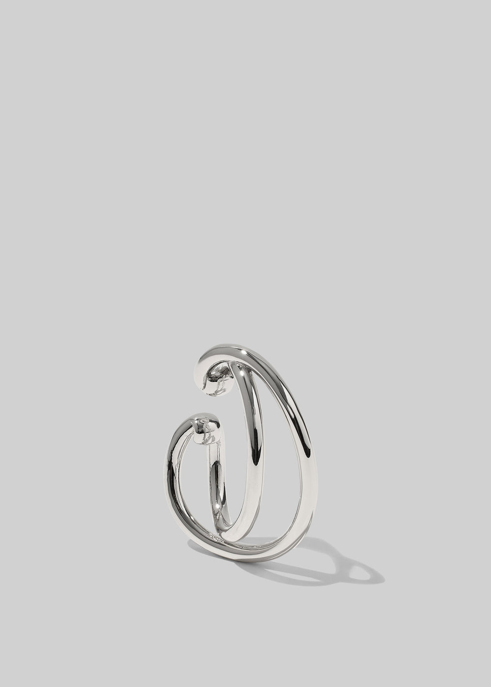 Otiumberg Dual Curve Ear Cuff - Silver