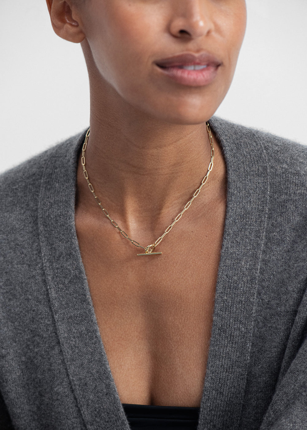 Otiumberg Love Link Necklace - Gold - 1