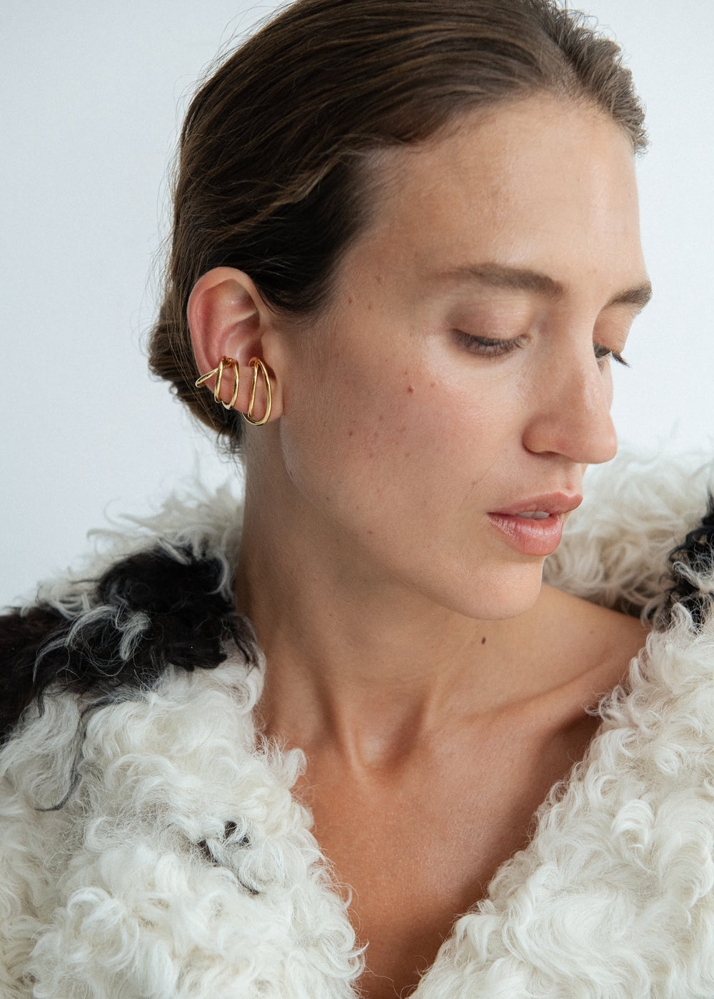 Otiumberg Spiralis Ear Cuff - Gold - 1