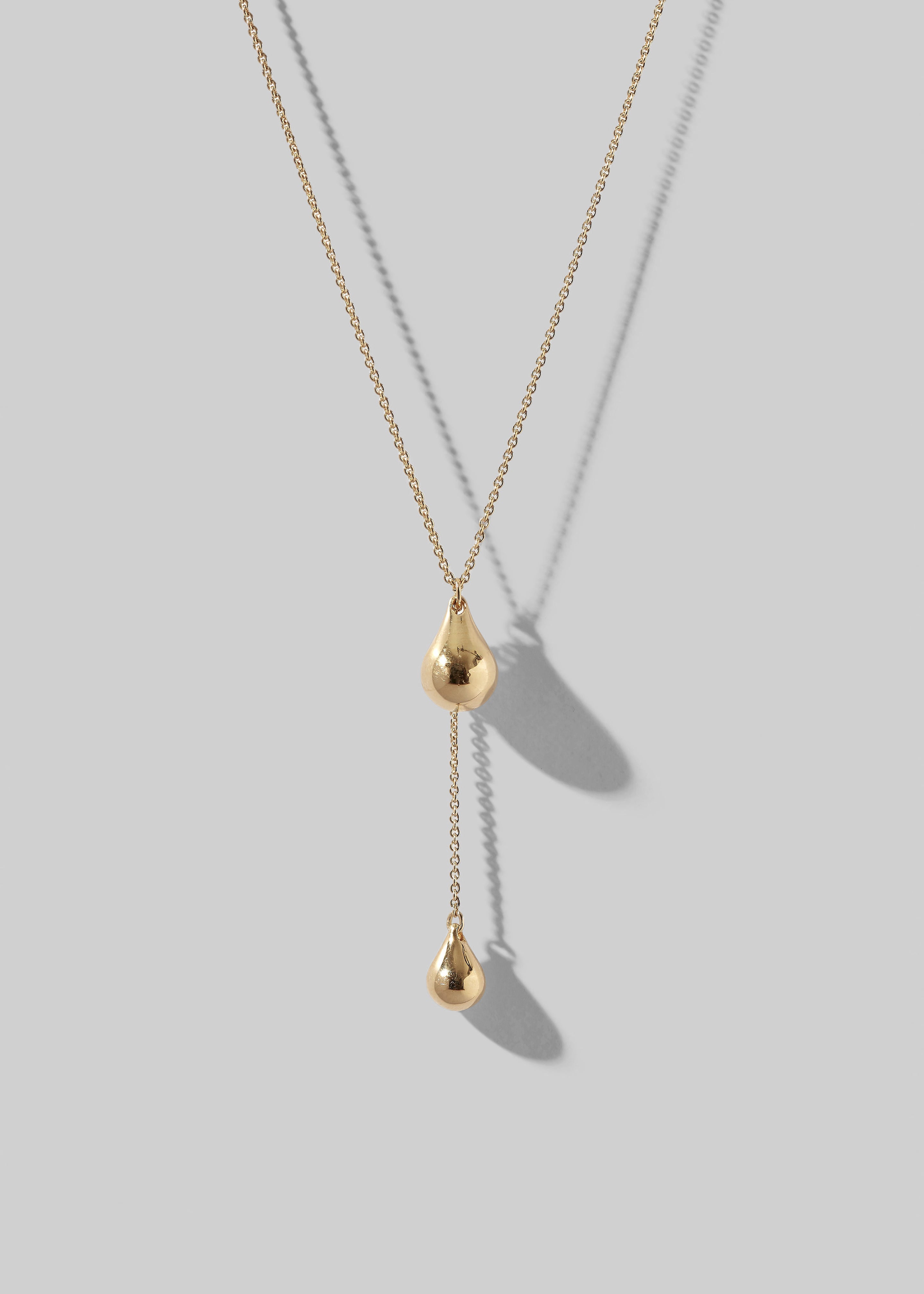 Otiumberg Stilla Lariat Necklace - Gold - 1