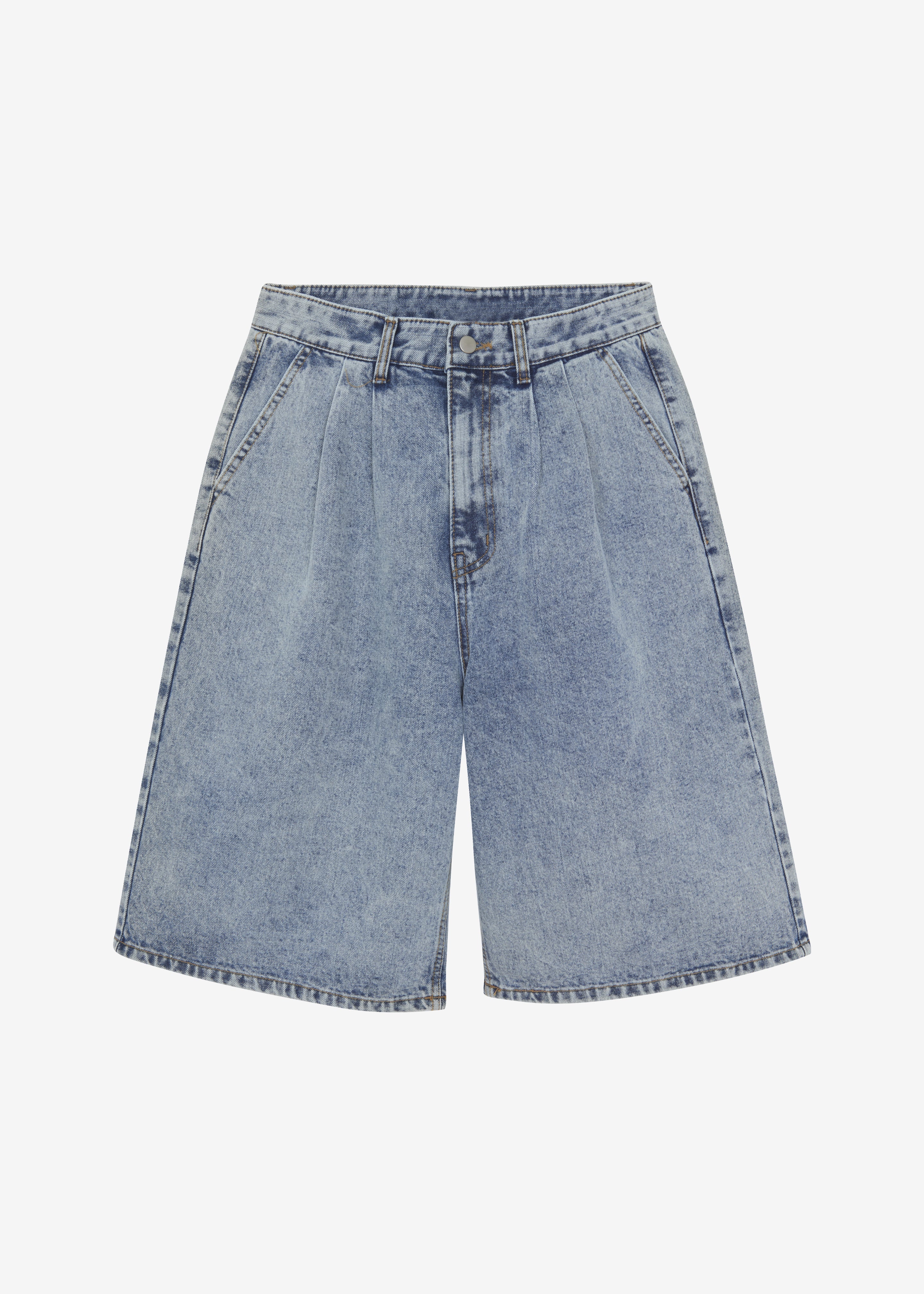 Otto Denim Bermuda Shorts - Blue - 9