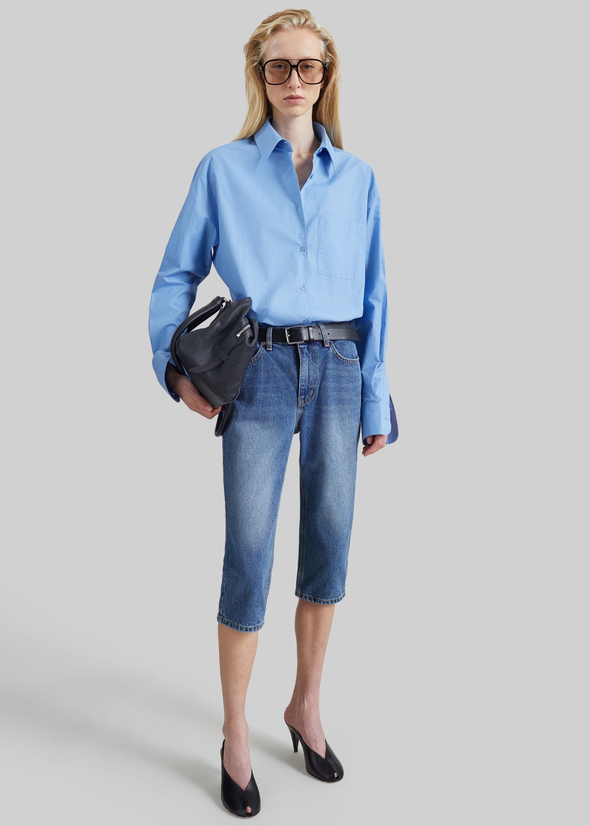Oze Capri Jeans - Medium Wash
