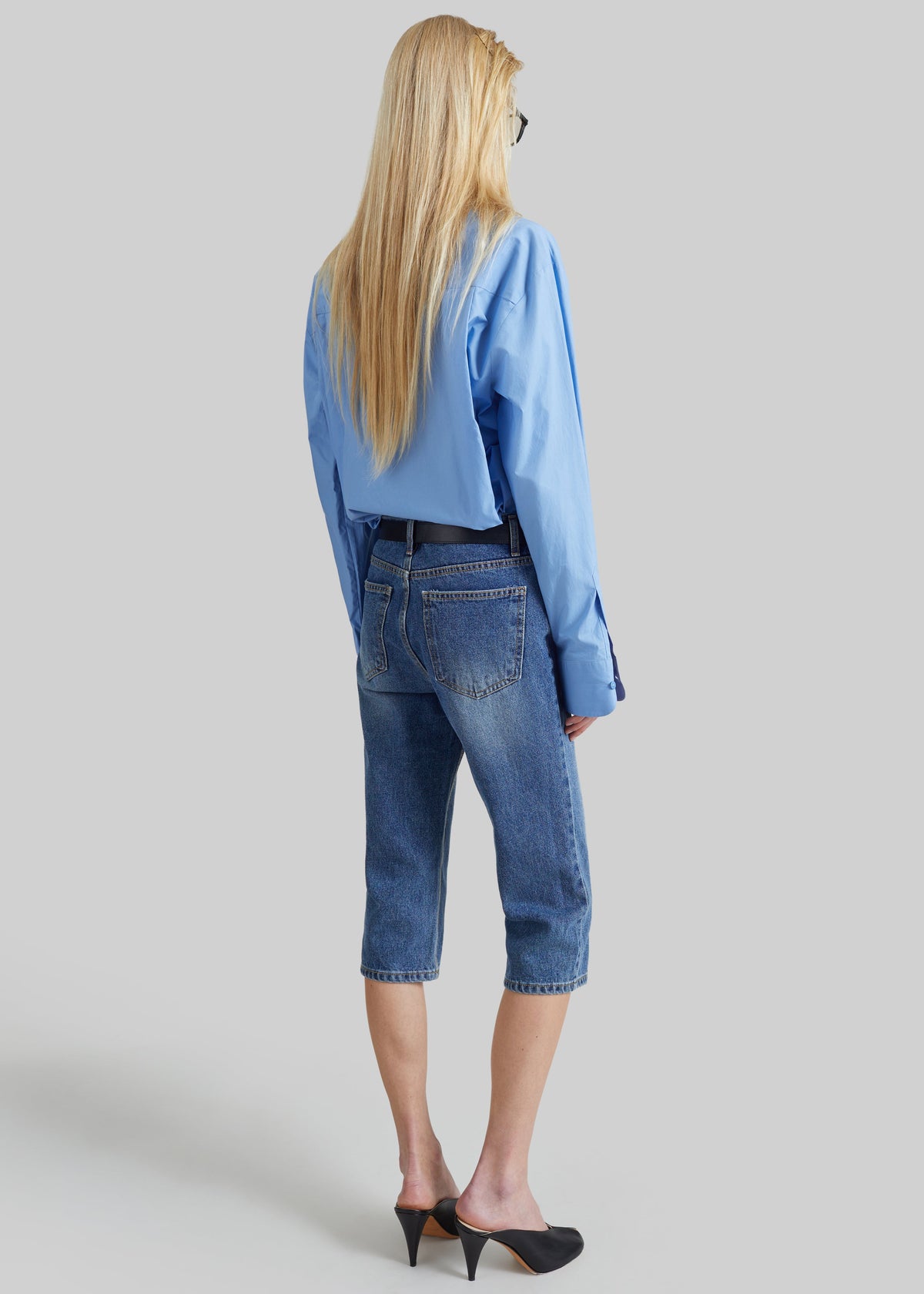 Oze Capri Jeans - Medium Wash