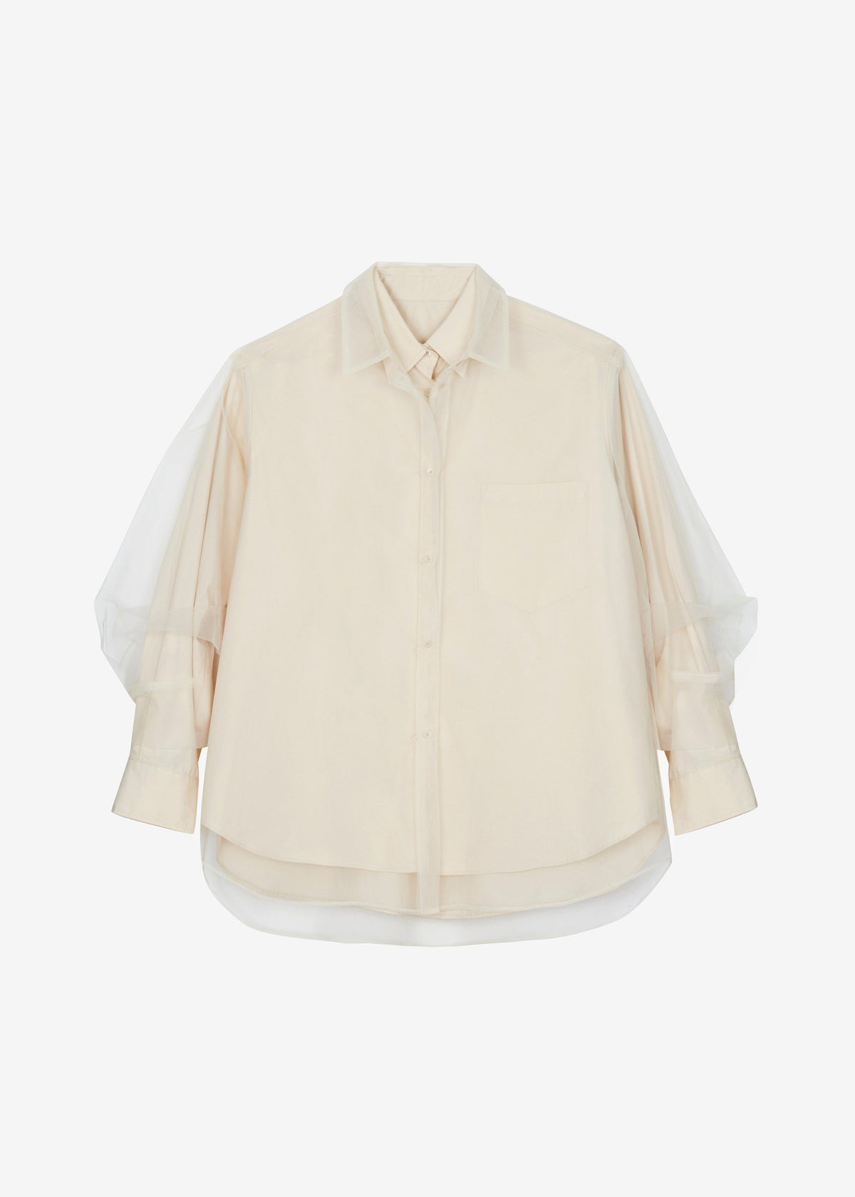 Valetta Double Shirt - Ivory - 10