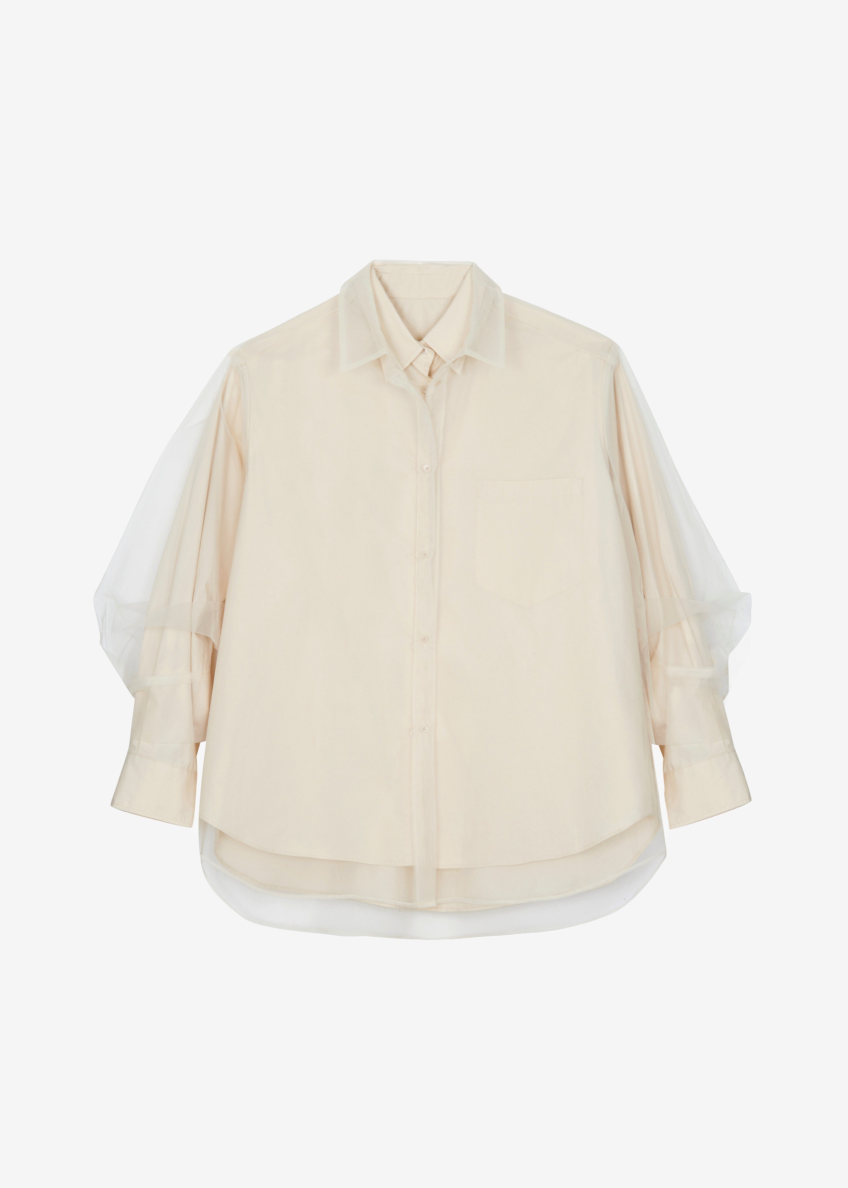 Valetta Double Shirt - Ivory - 10