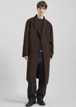 Cappotto Paxton in lana - Marrone