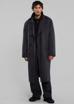 Paxton Wool Coat - Dark Grey