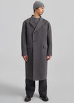 Cappotto Paxton in lana - Grigio mélange