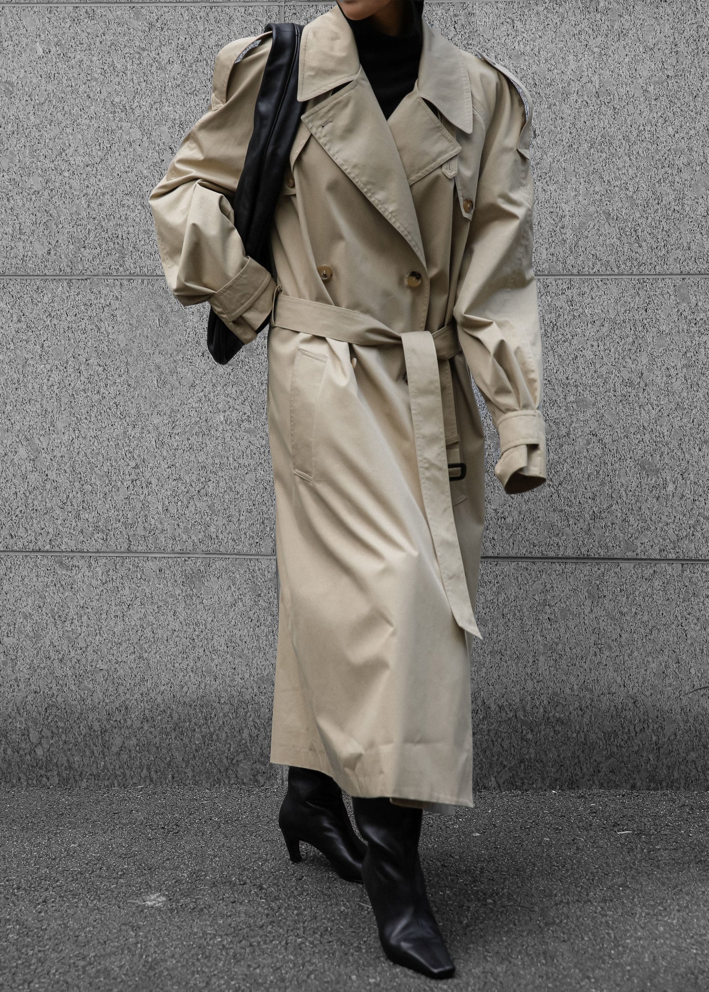 Pelly Trench - Beige