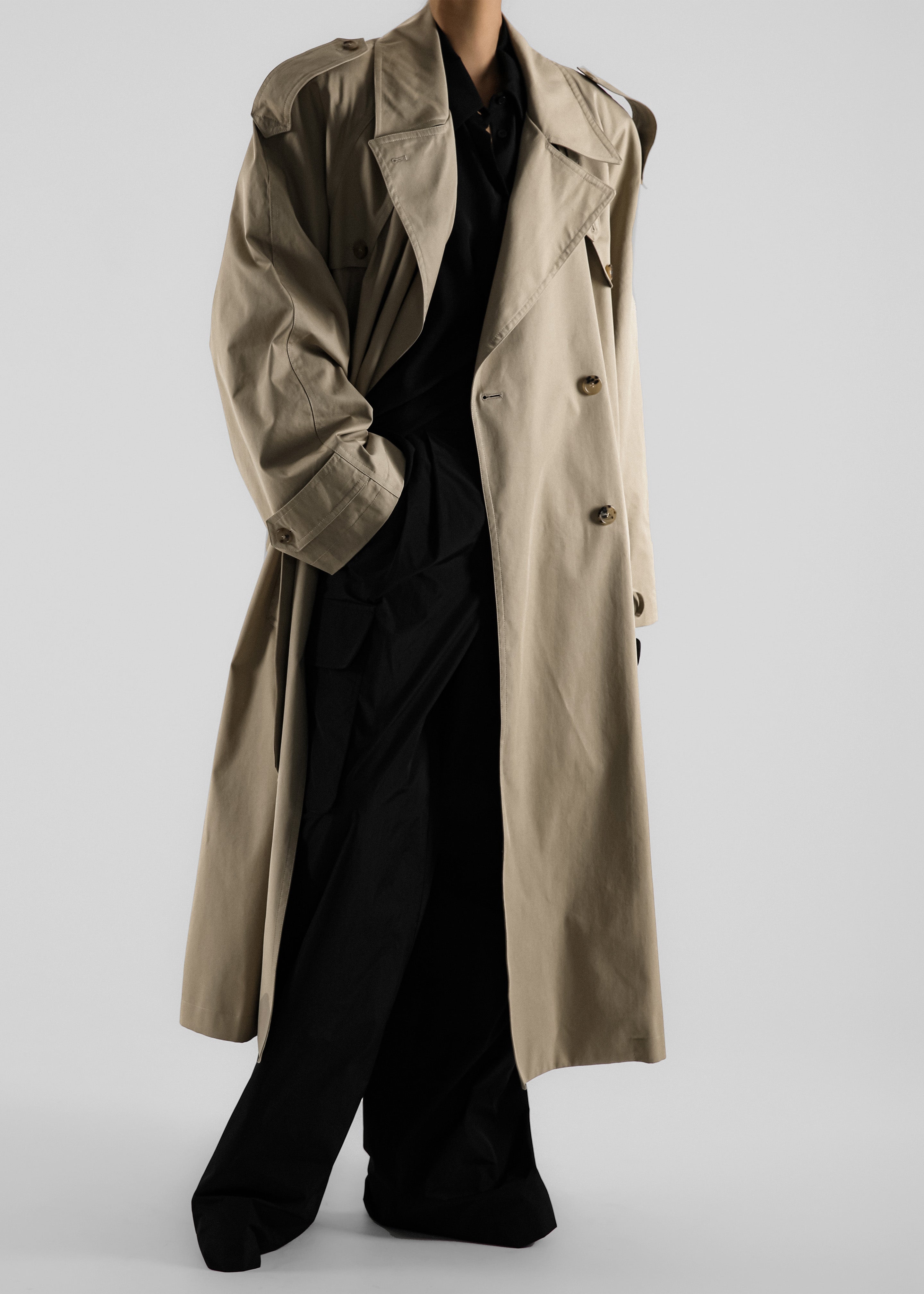 Pelly Trench - Beige - 7