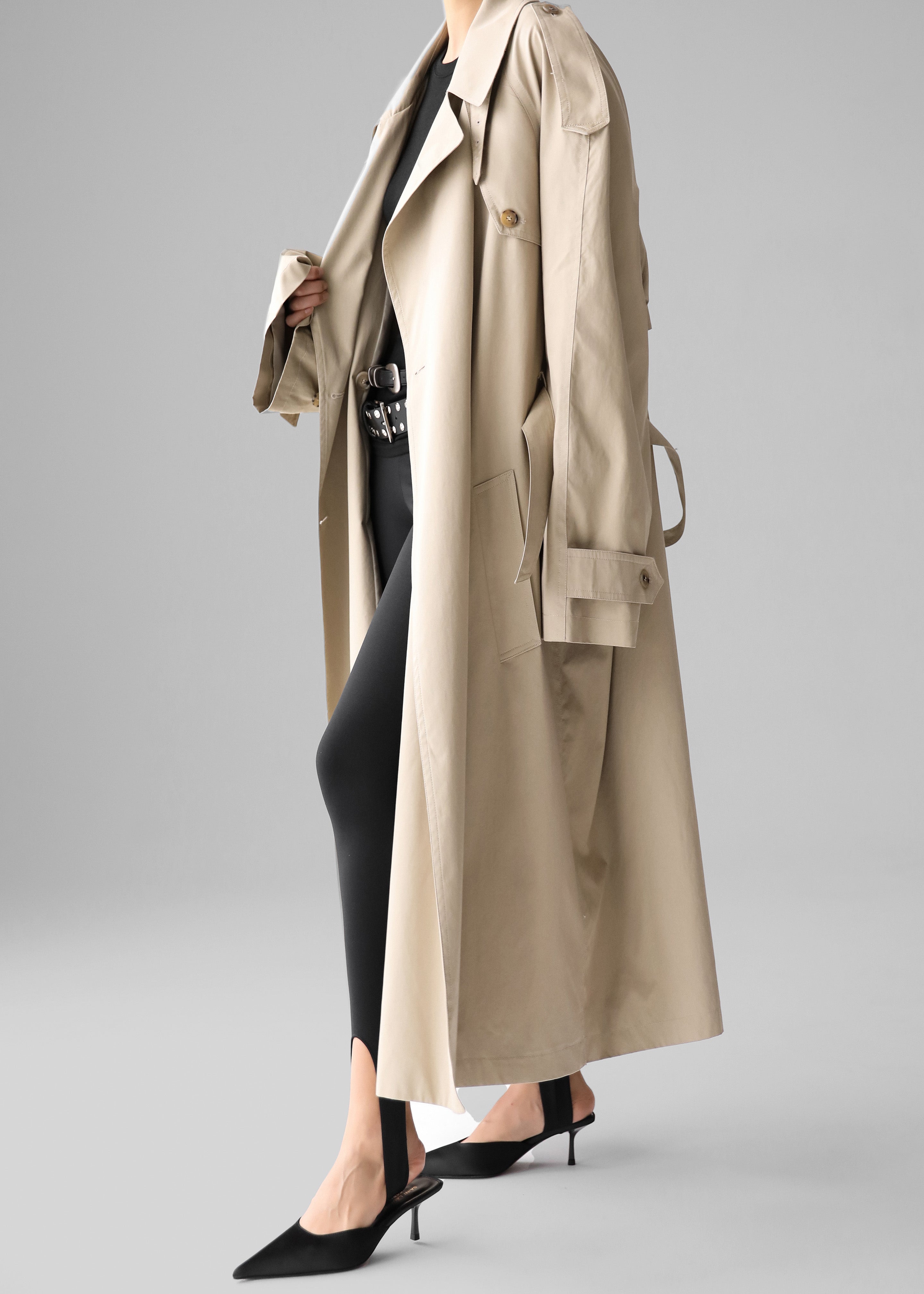 Pelly Trench - Beige - 5