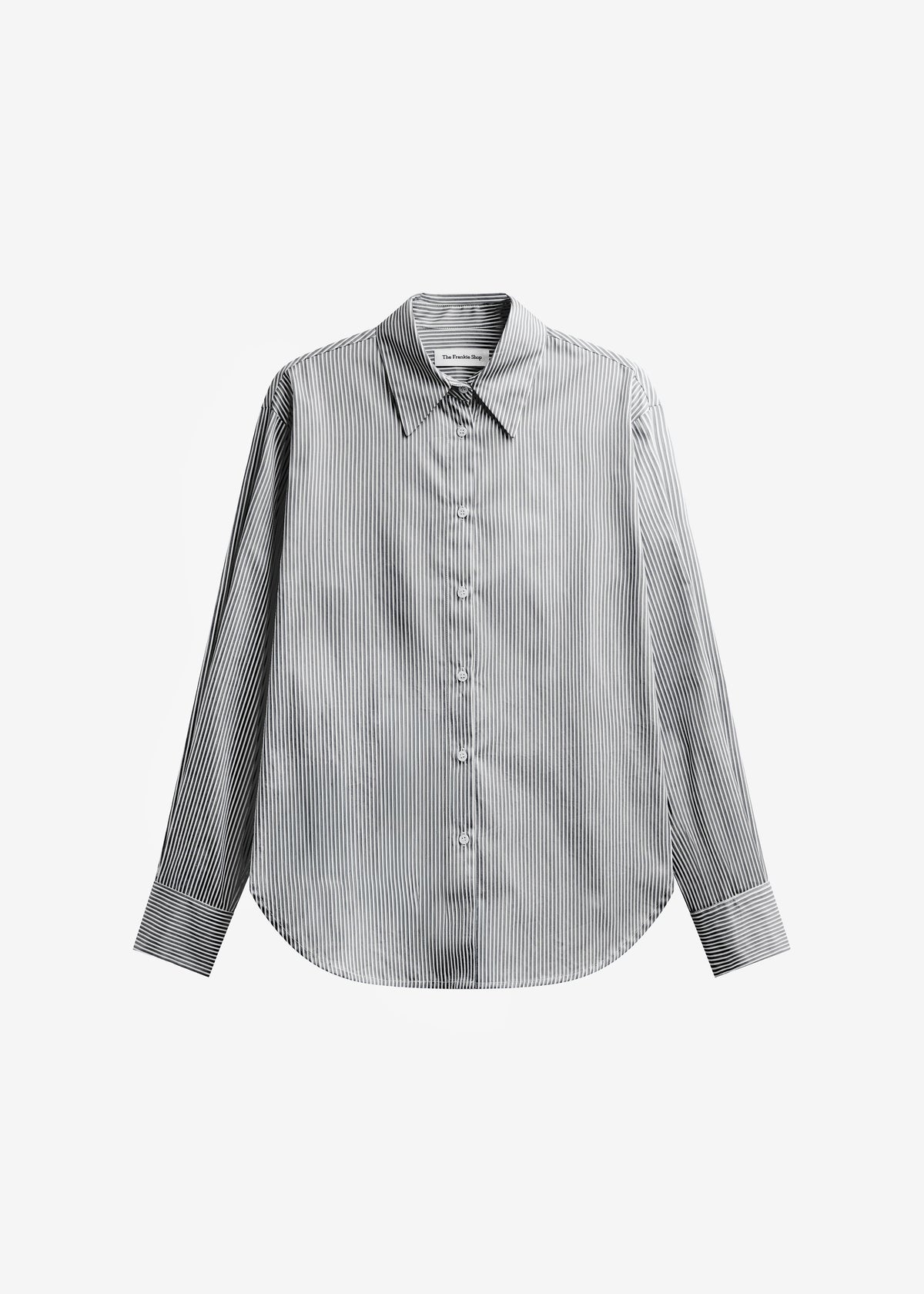Peri Cotton Shirt - Black/White Stripe - 9
