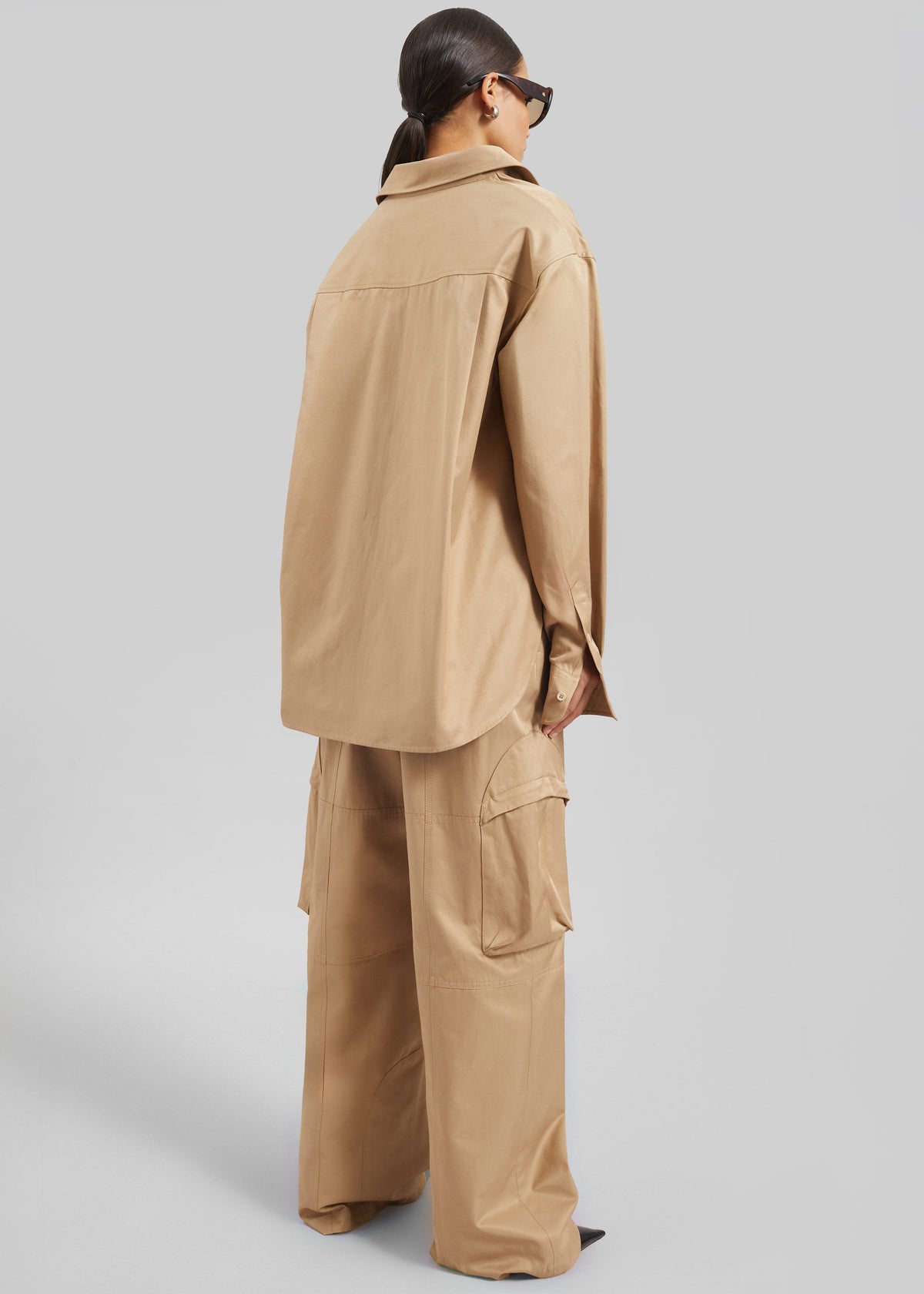 Chemise Peri en coton - Camel - 7