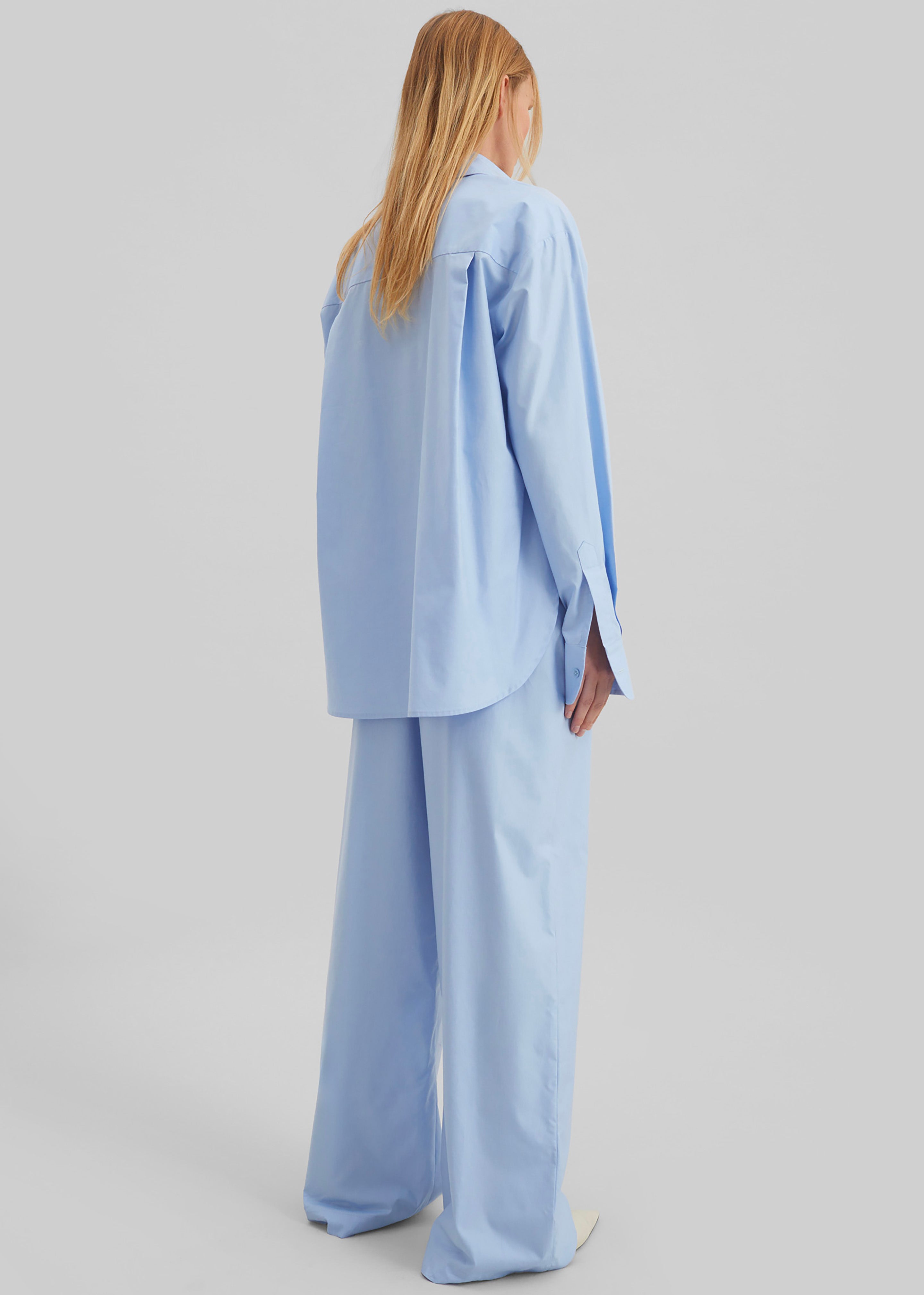 Peri Cotton Shirt - Light Blue - 7