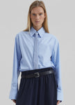 Peri Cotton Shirt - Light Blue