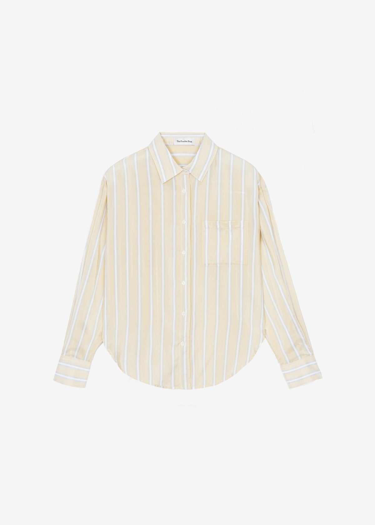 Peri Fluid Shirt - Yellow/White Stripe - 7