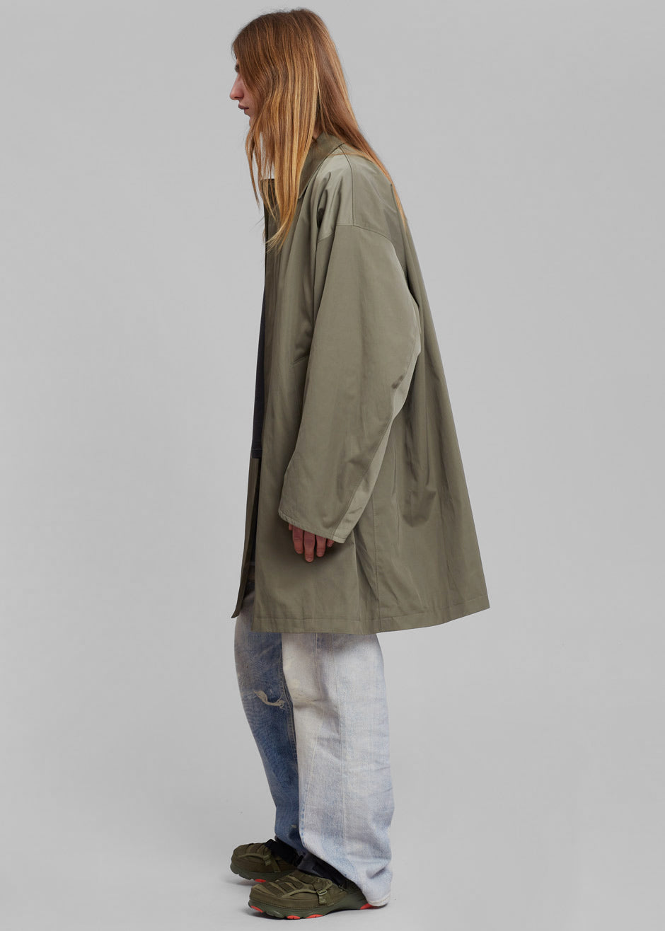 Peter Trench Coat - Eucalyptus - 5