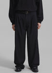 Peyton Pleated Pants - Black