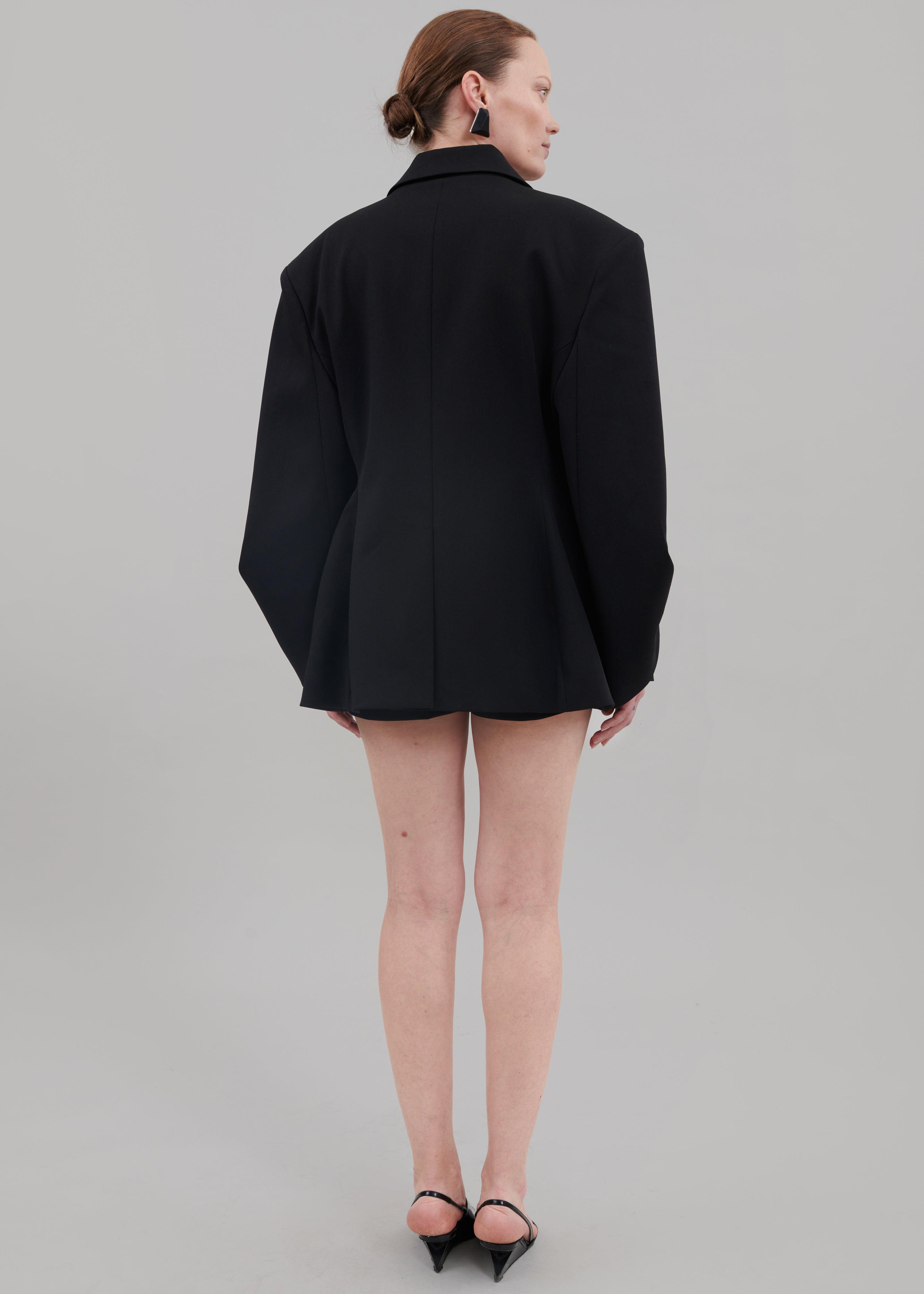 Pia Boxy Blazer - Black – Frankie Shop Europe