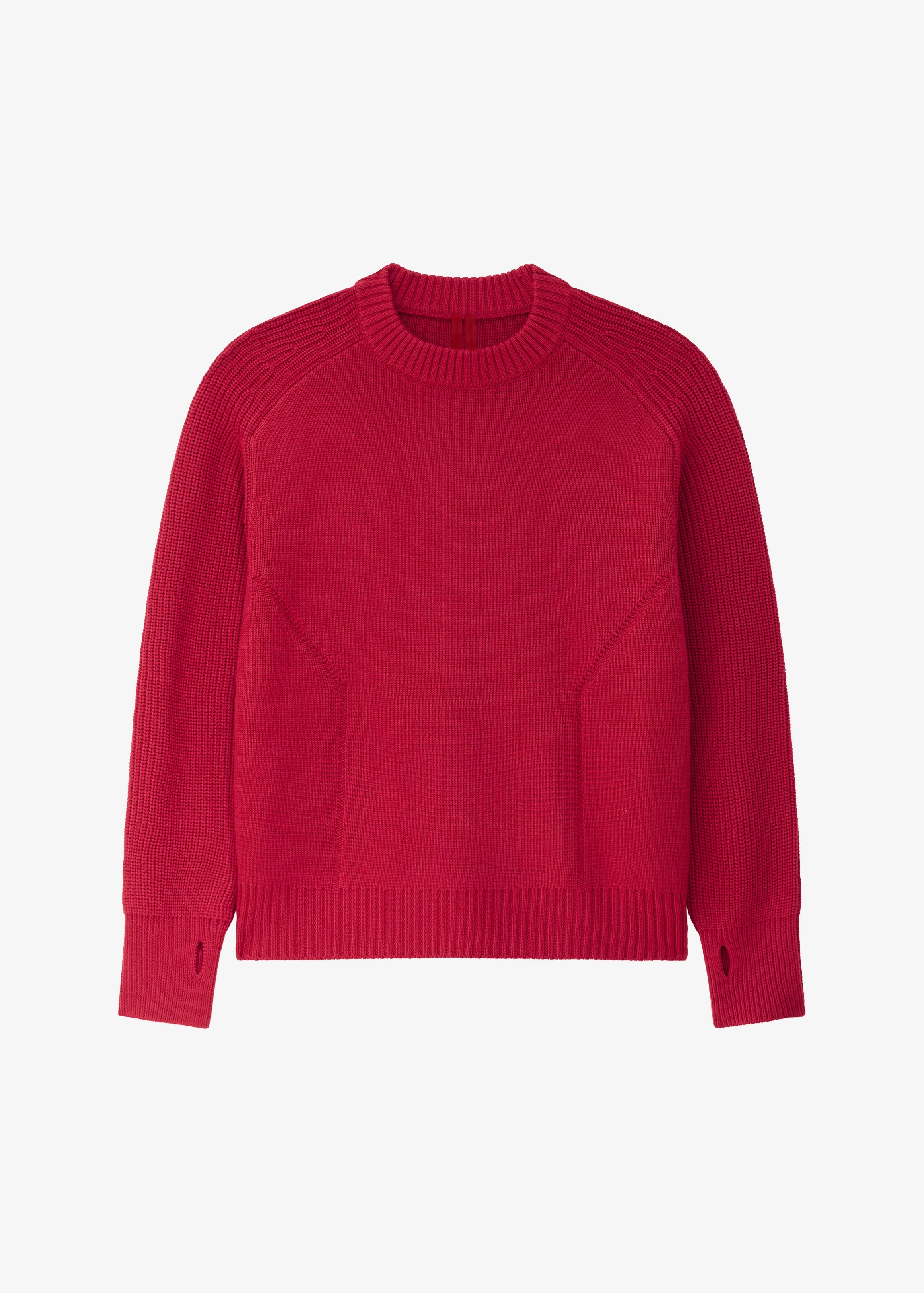 Pieces Uniques Emblem Pullover - Rouge