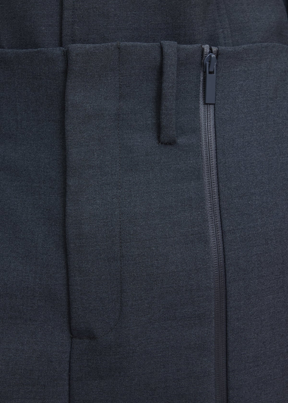 Pieces Uniques Emin Zip Pants - Ashen Sky