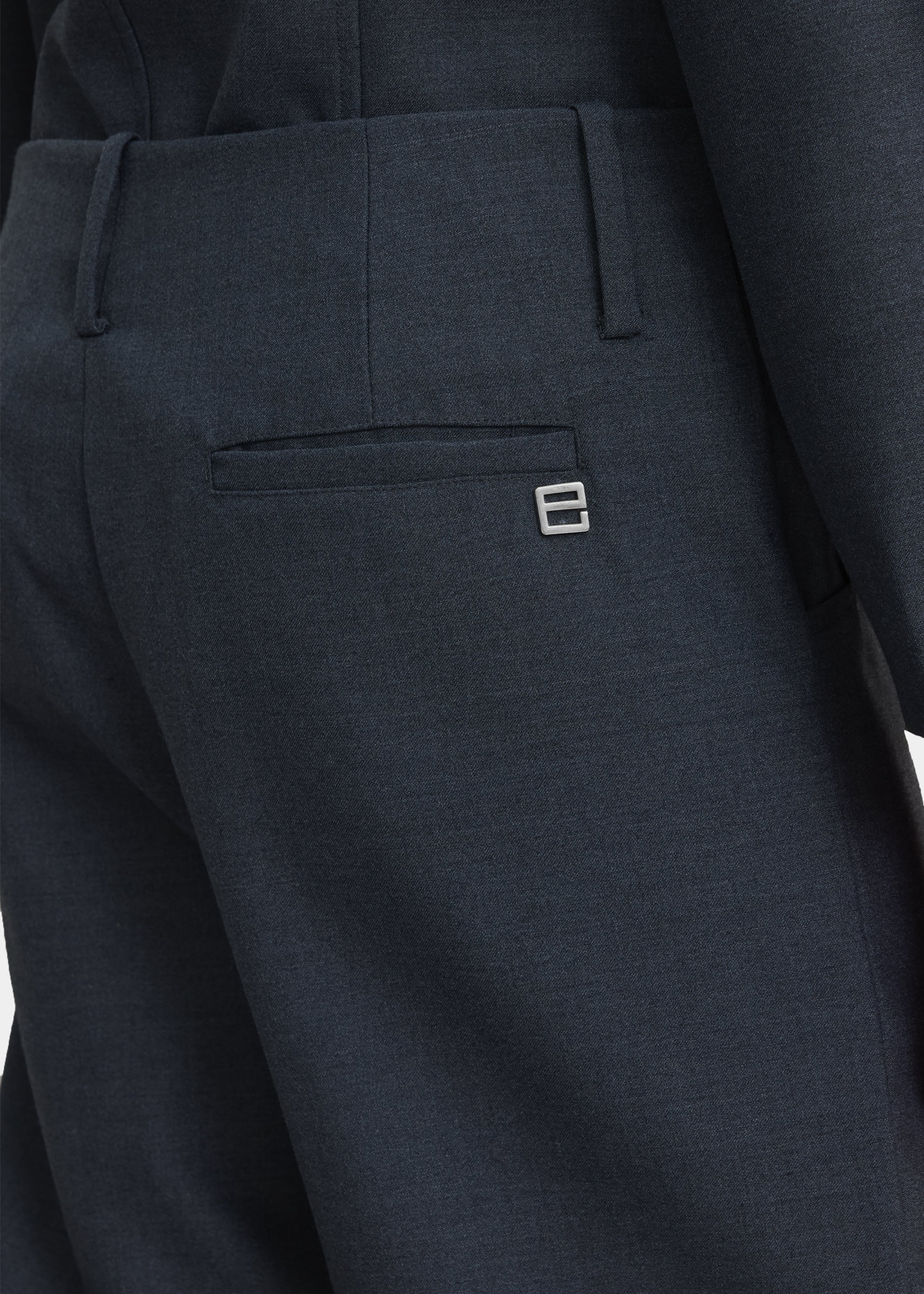 Pieces Uniques Emin Zip Pants - Ashen Sky