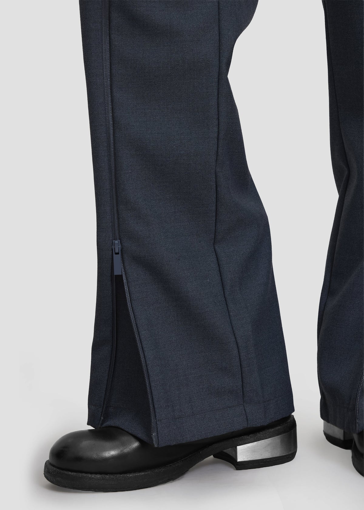 Pieces Uniques Emin Zip Pants - Ashen Sky